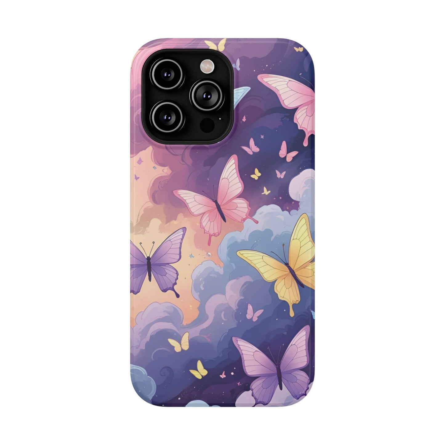 Whimsical Butterfly Phone Case – Nature-Inspired Protection in Vibrant Color