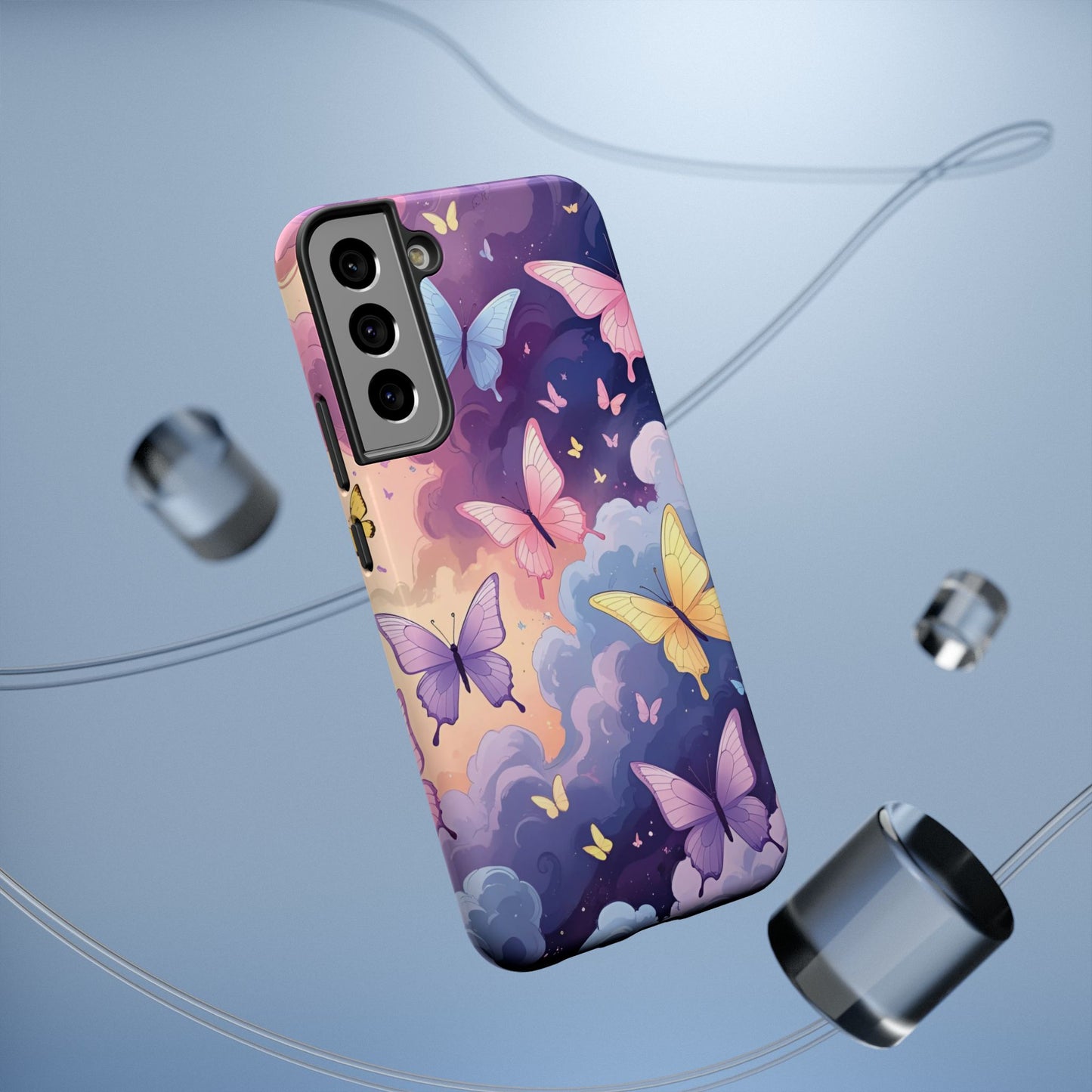 Whimsical Butterfly Phone Case – Nature-Inspired Protection in Vibrant Color