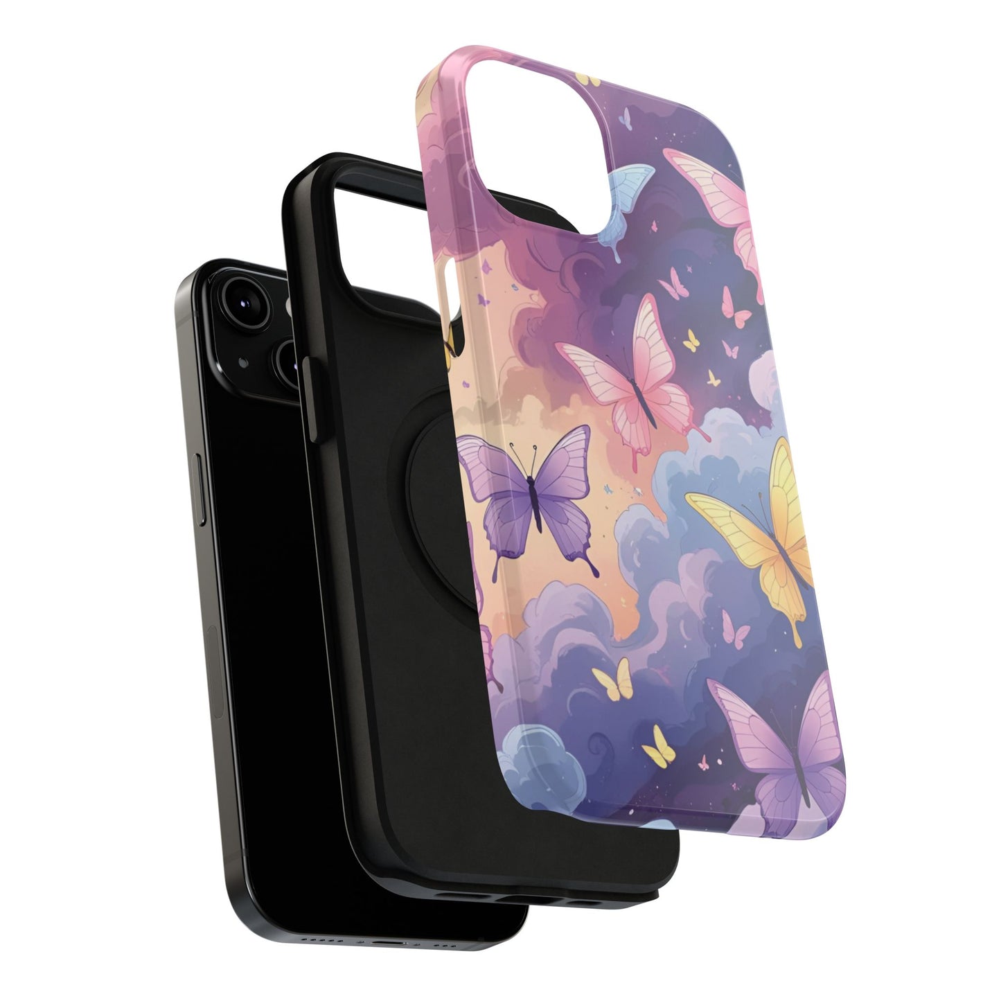 Whimsical Butterfly Phone Case – Nature-Inspired Protection in Vibrant Color