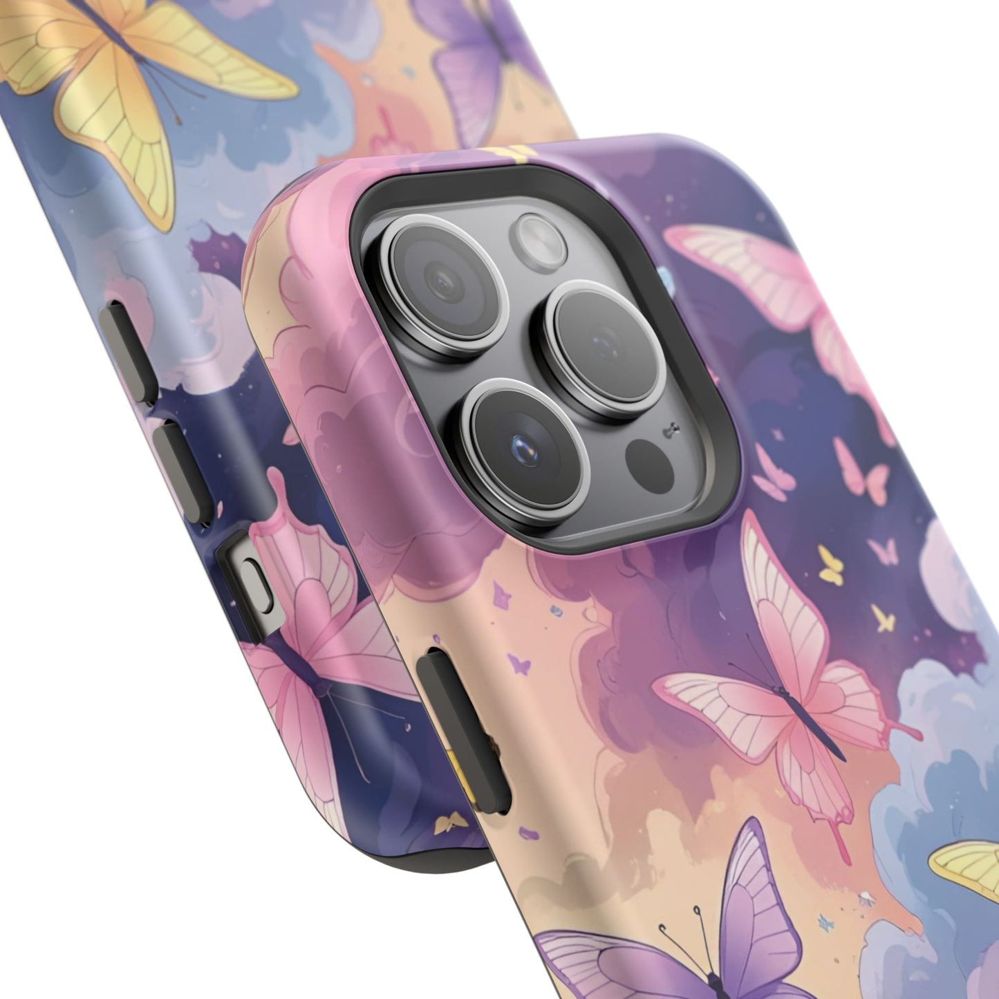 Whimsical Butterfly Phone Case – Nature-Inspired Protection in Vibrant Color