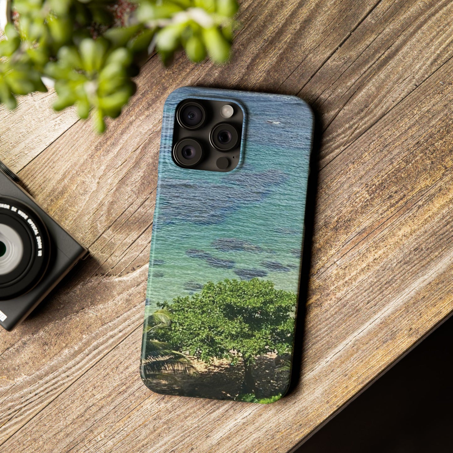 iPhone cases - Coastal Vibes Slim Phone Case