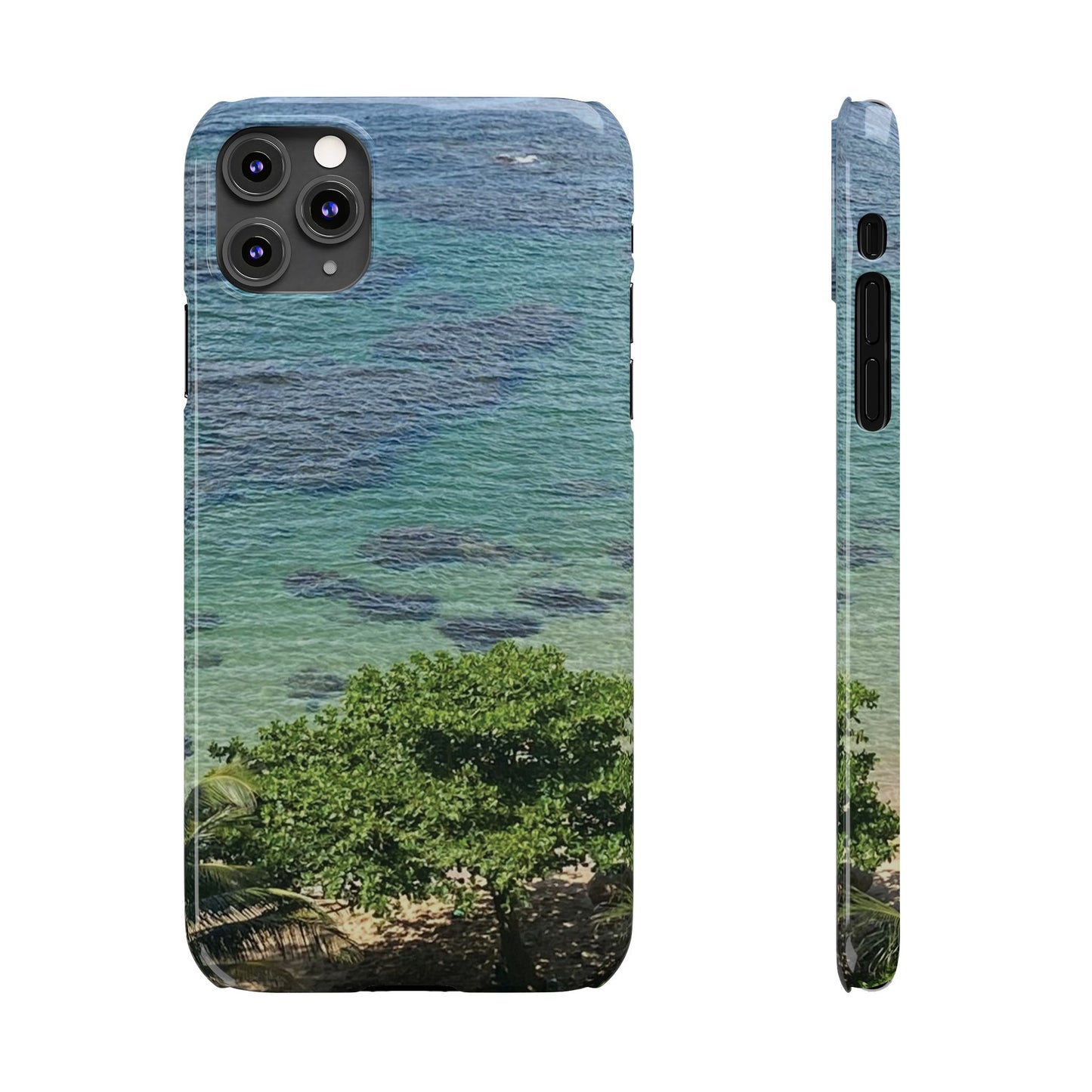 iPhone cases - Coastal Vibes Slim Phone Case