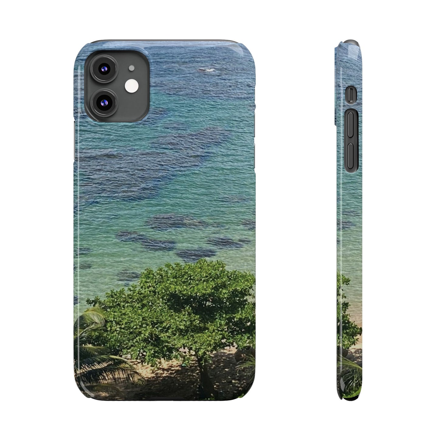 iPhone cases - Coastal Vibes Slim Phone Case