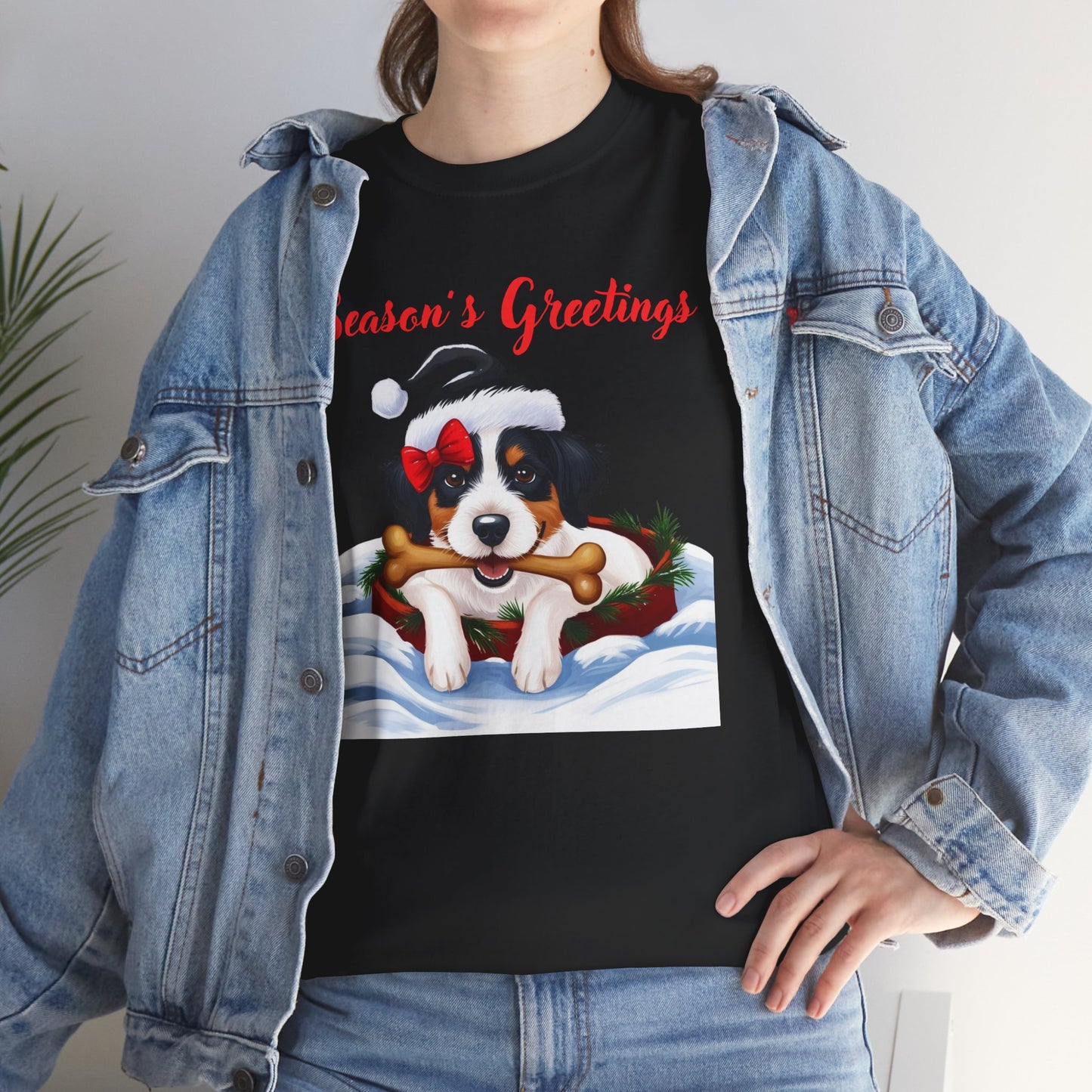 Cute Puppy Holiday T-shirt