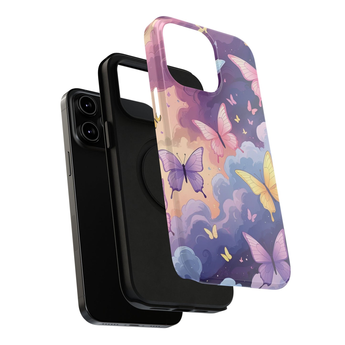 Whimsical Butterfly Phone Case – Nature-Inspired Protection in Vibrant Color