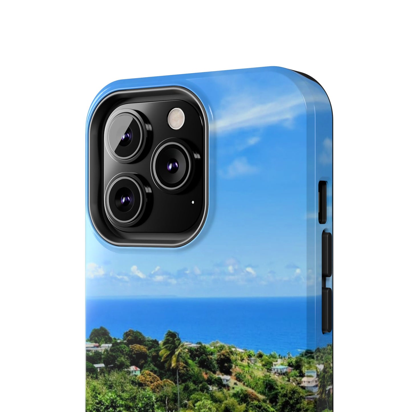 iPhone and Samsung phone Cases - Tropical Ocean View, Durable Cover for Beach Lovers