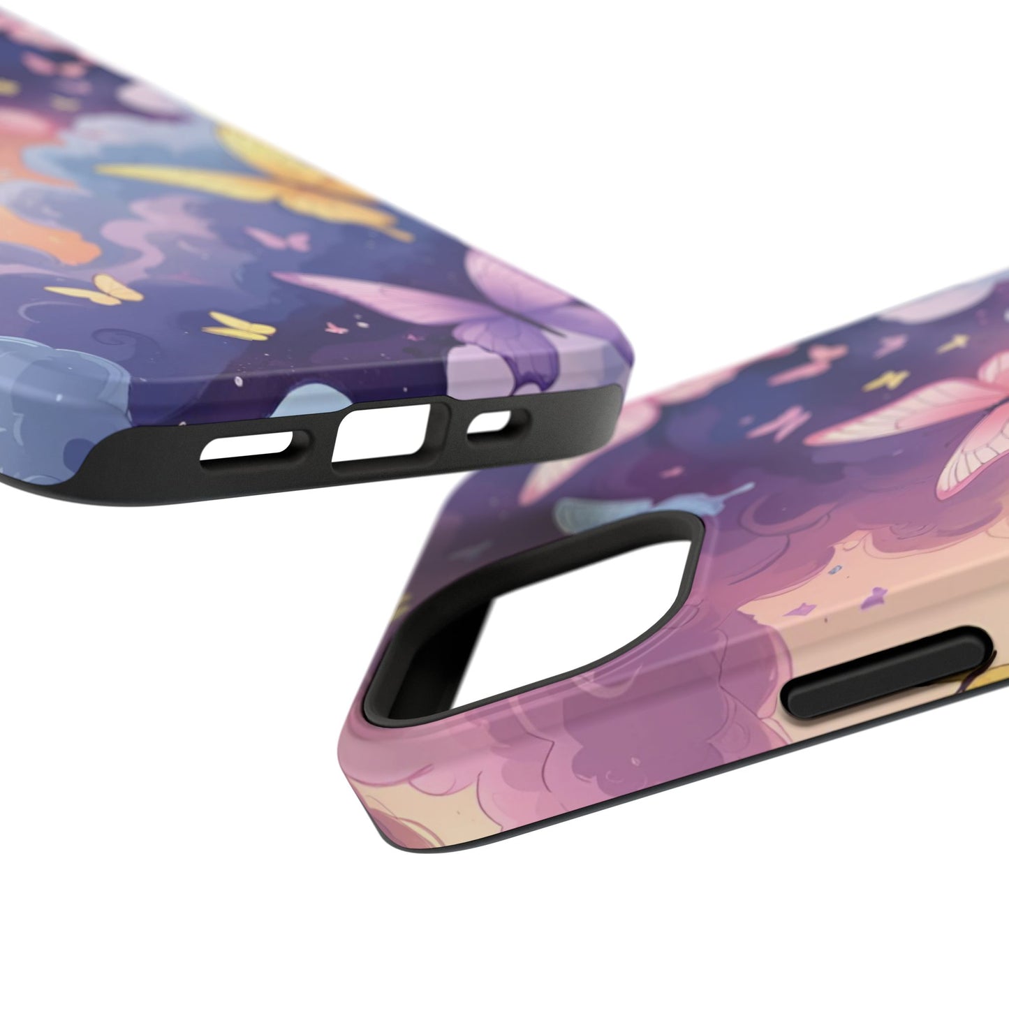 Whimsical Butterfly Phone Case – Nature-Inspired Protection in Vibrant Color