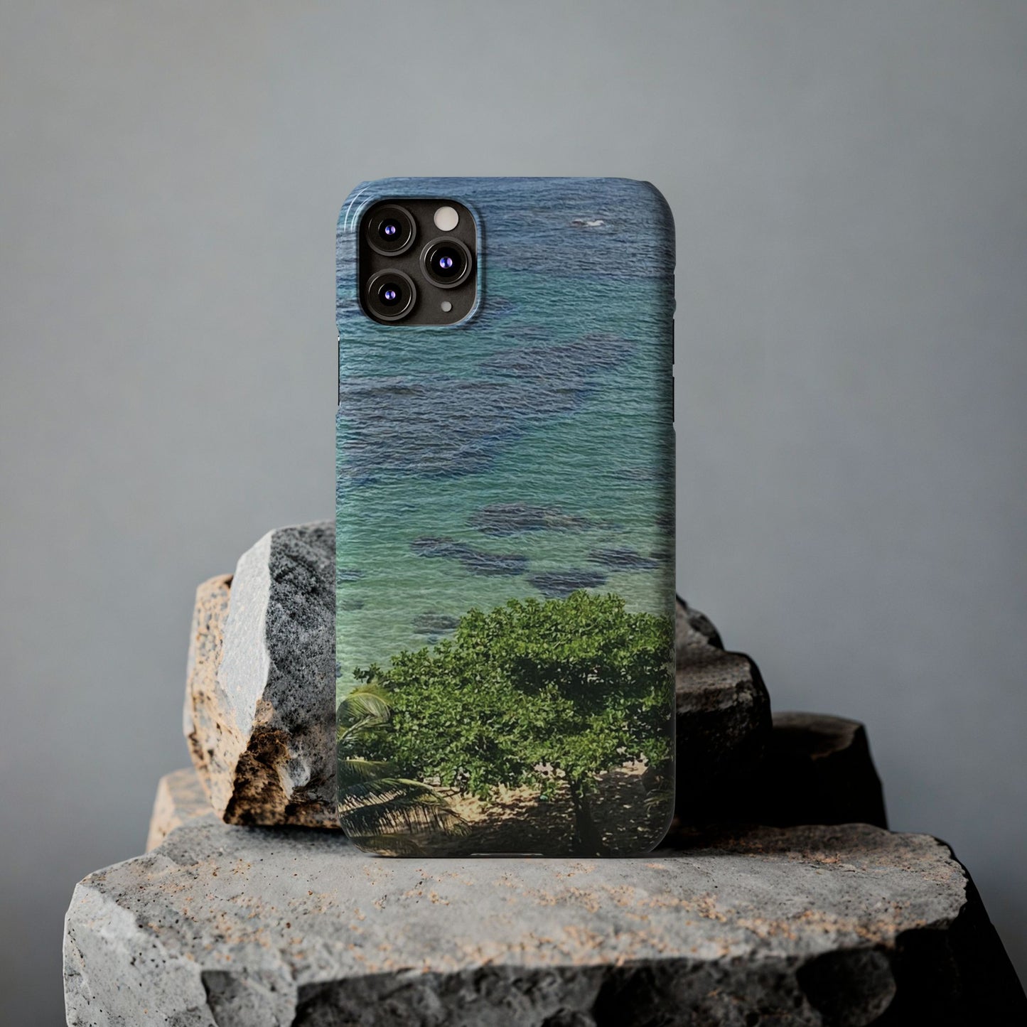 iPhone cases - Coastal Vibes Slim Phone Case