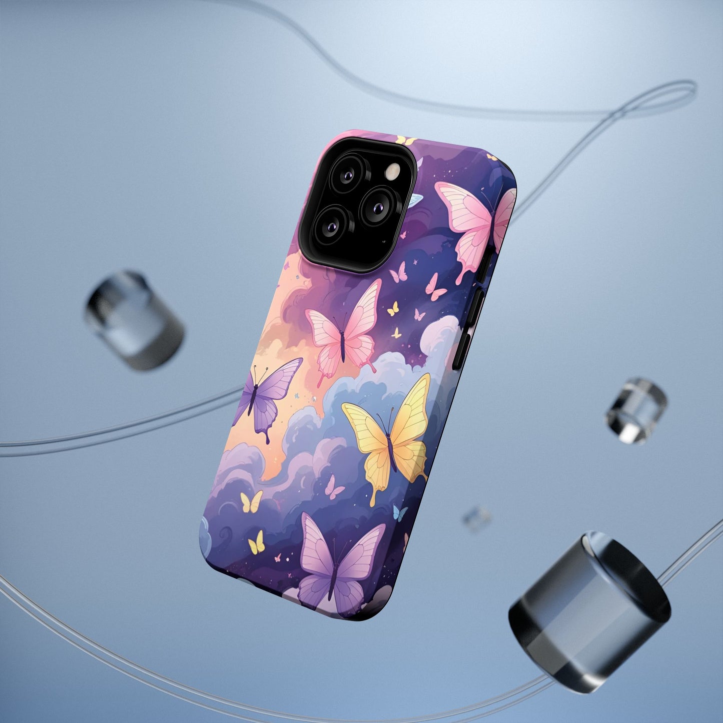 Whimsical Butterfly Phone Case – Nature-Inspired Protection in Vibrant Color