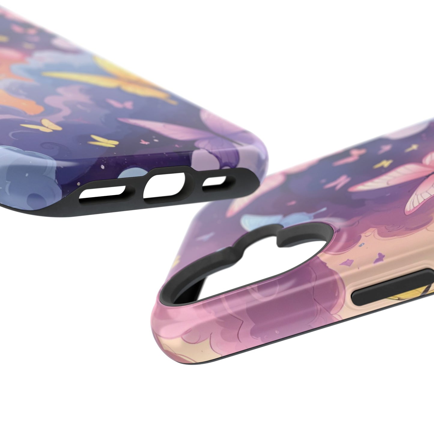Whimsical Butterfly Phone Case – Nature-Inspired Protection in Vibrant Color