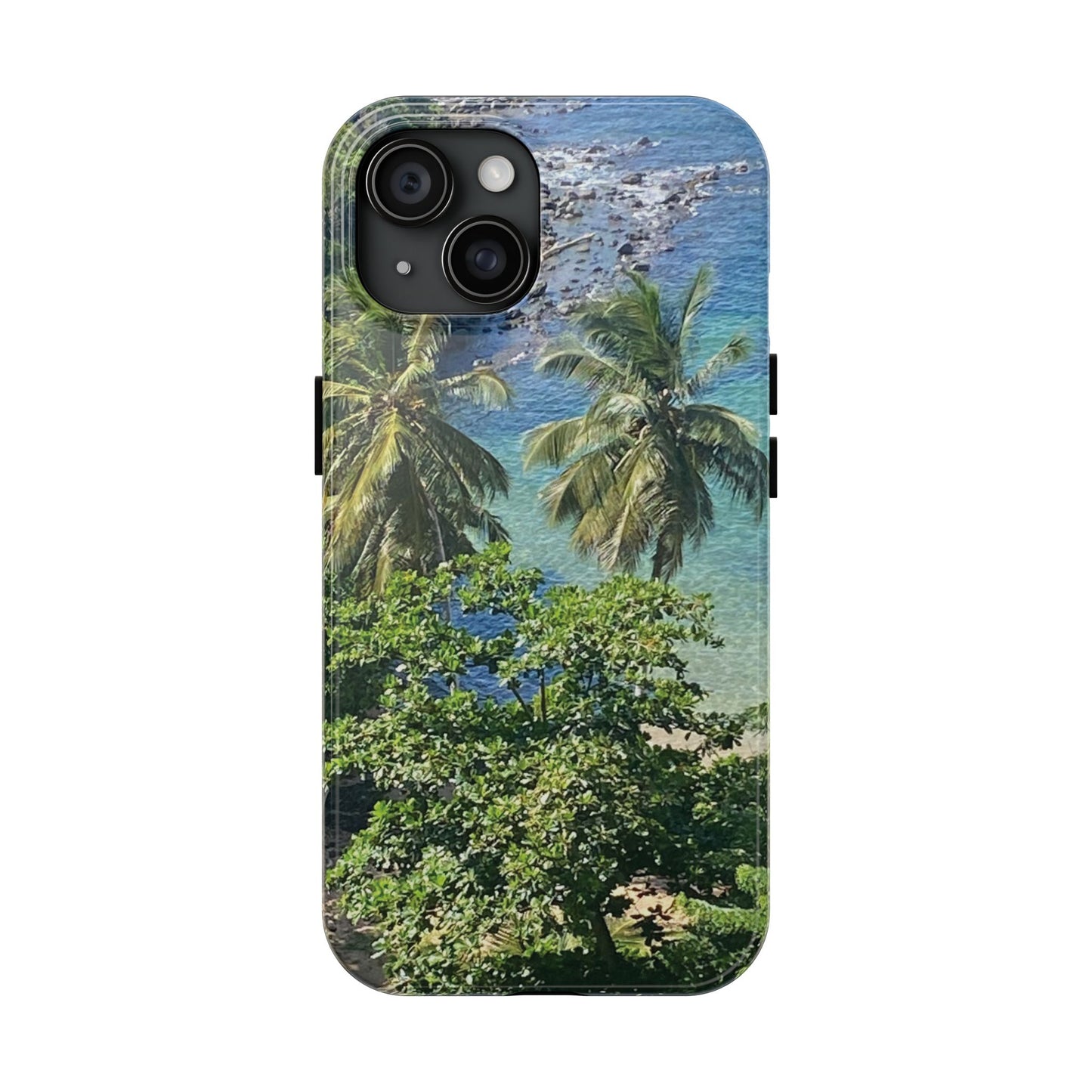 Tough Phone Case - Tropical Summer Vibes, Gift for Travelers and Nature Lovers