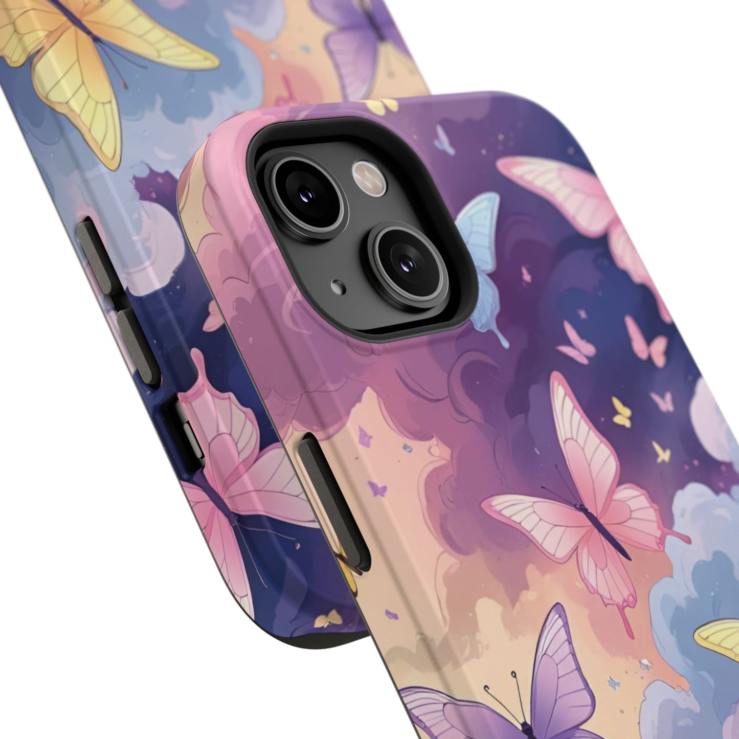 Whimsical Butterfly Phone Case – Nature-Inspired Protection in Vibrant Color