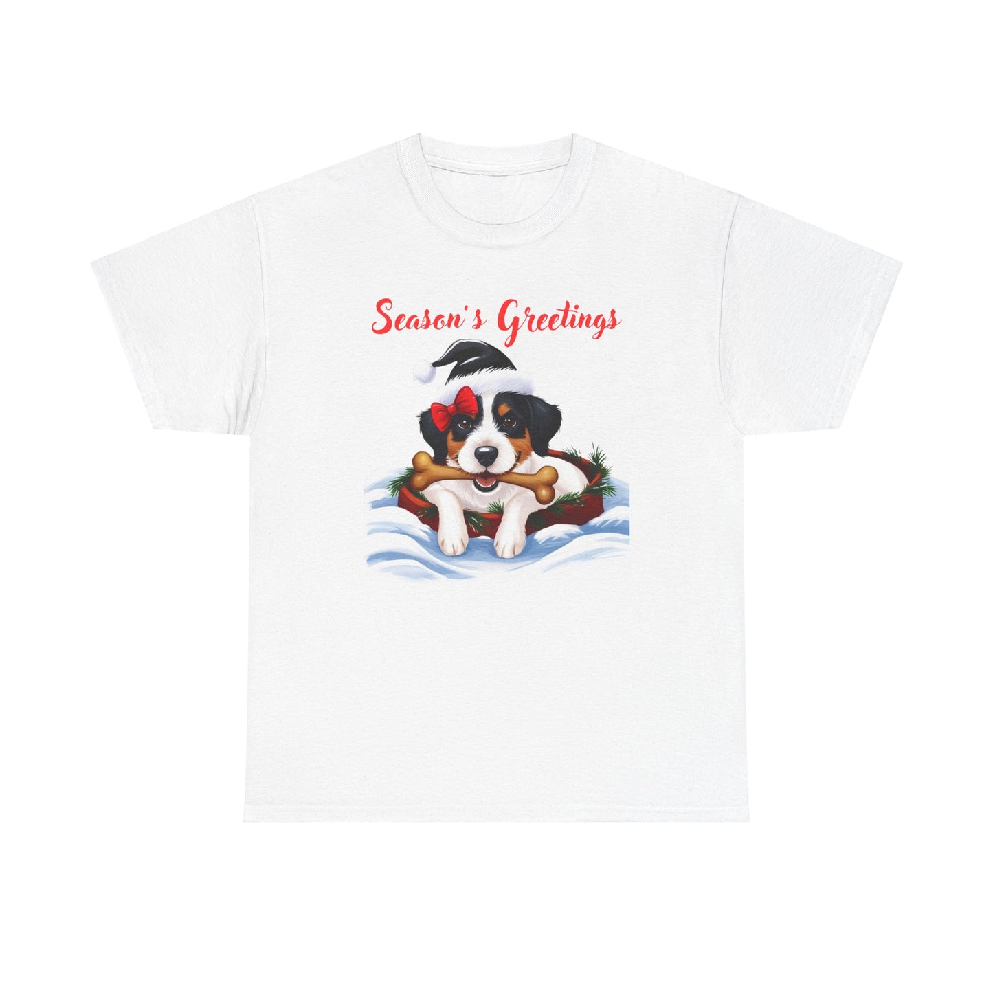Cute Puppy Holiday T-shirt
