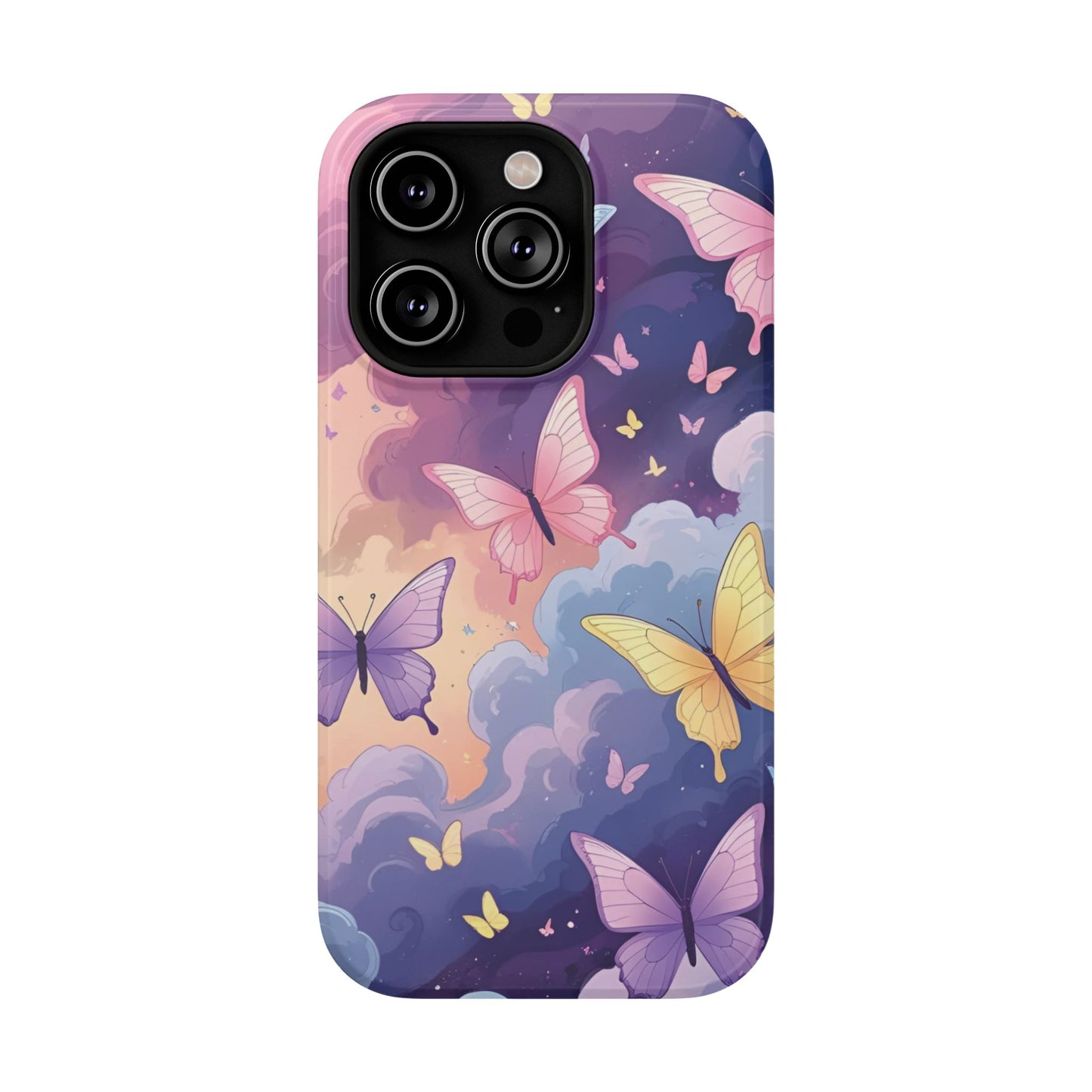 Whimsical Butterfly Phone Case – Nature-Inspired Protection in Vibrant Color