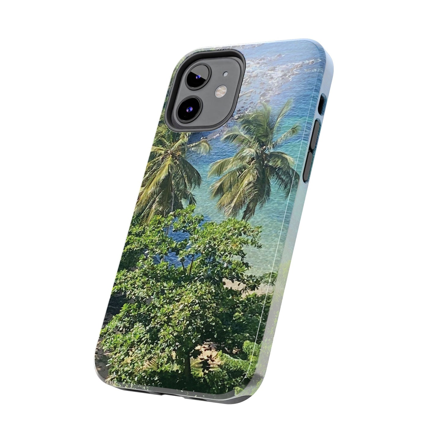Tough Phone Case - Tropical Summer Vibes, Gift for Travelers and Nature Lovers