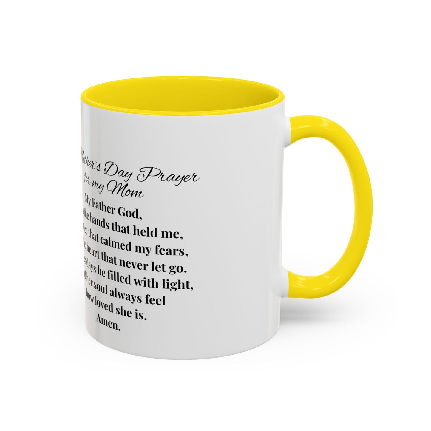 Mom Mother's Day Prayer Mug- African/American/Caribbean Mother's Day Prayer Coffee Mug, Inspirational