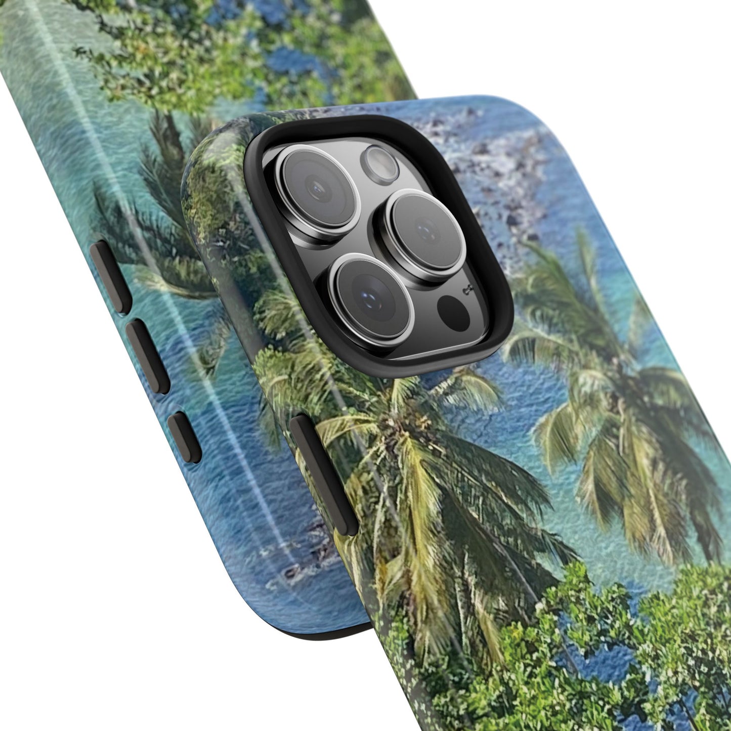 Tough Phone Case - Tropical Summer Vibes, Gift for Travelers and Nature Lovers