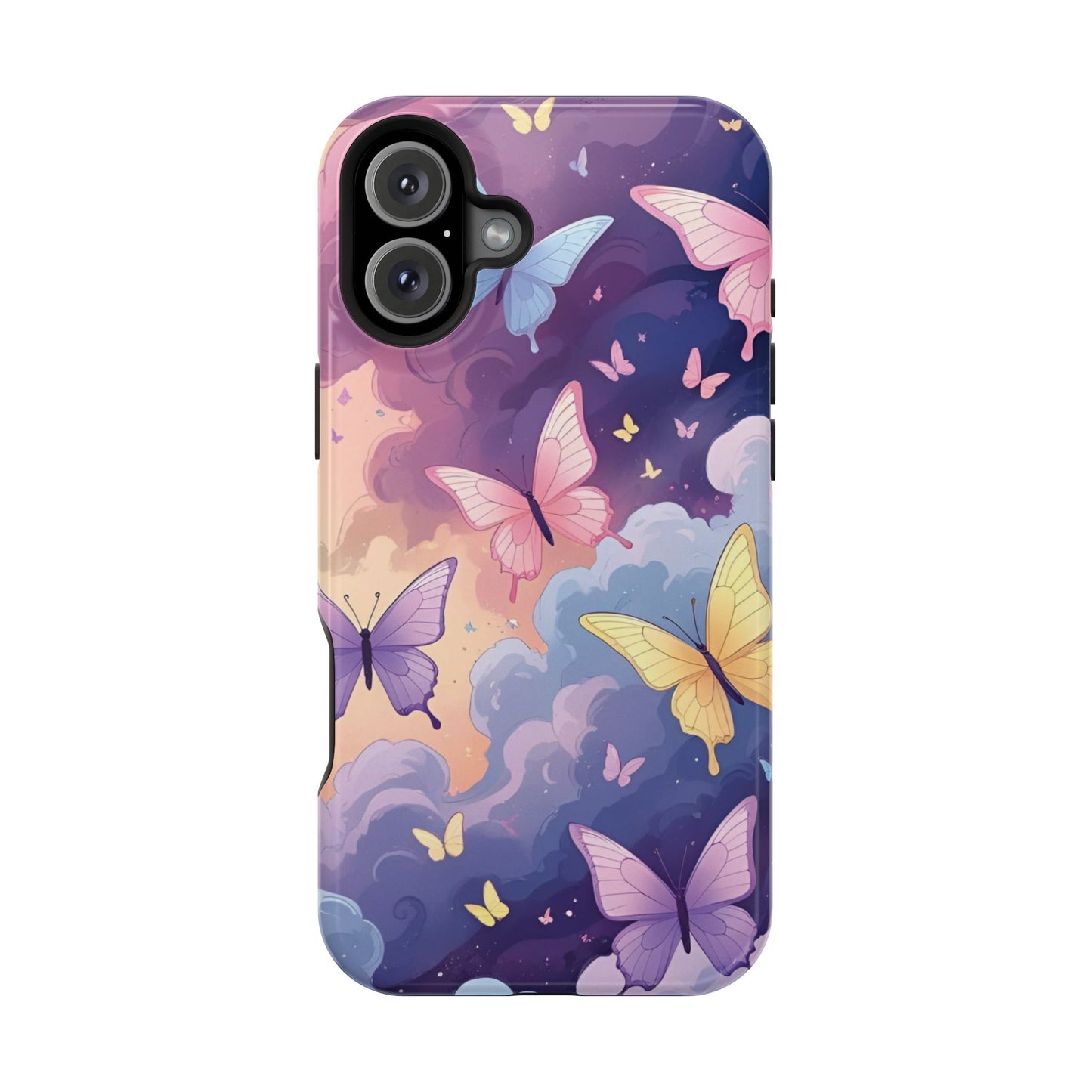 Whimsical Butterfly Phone Case – Nature-Inspired Protection in Vibrant Color