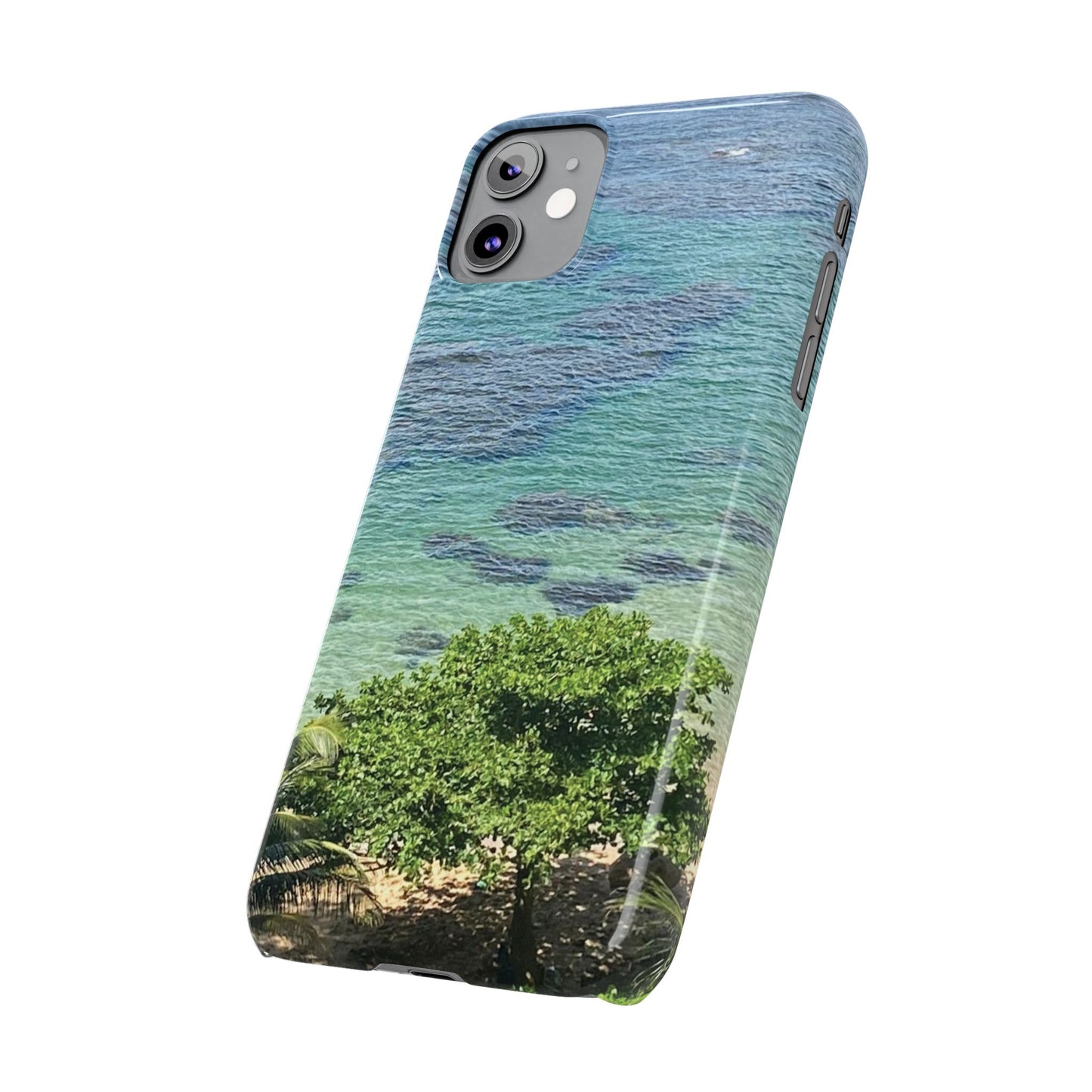 iPhone cases - Coastal Vibes Slim Phone Case