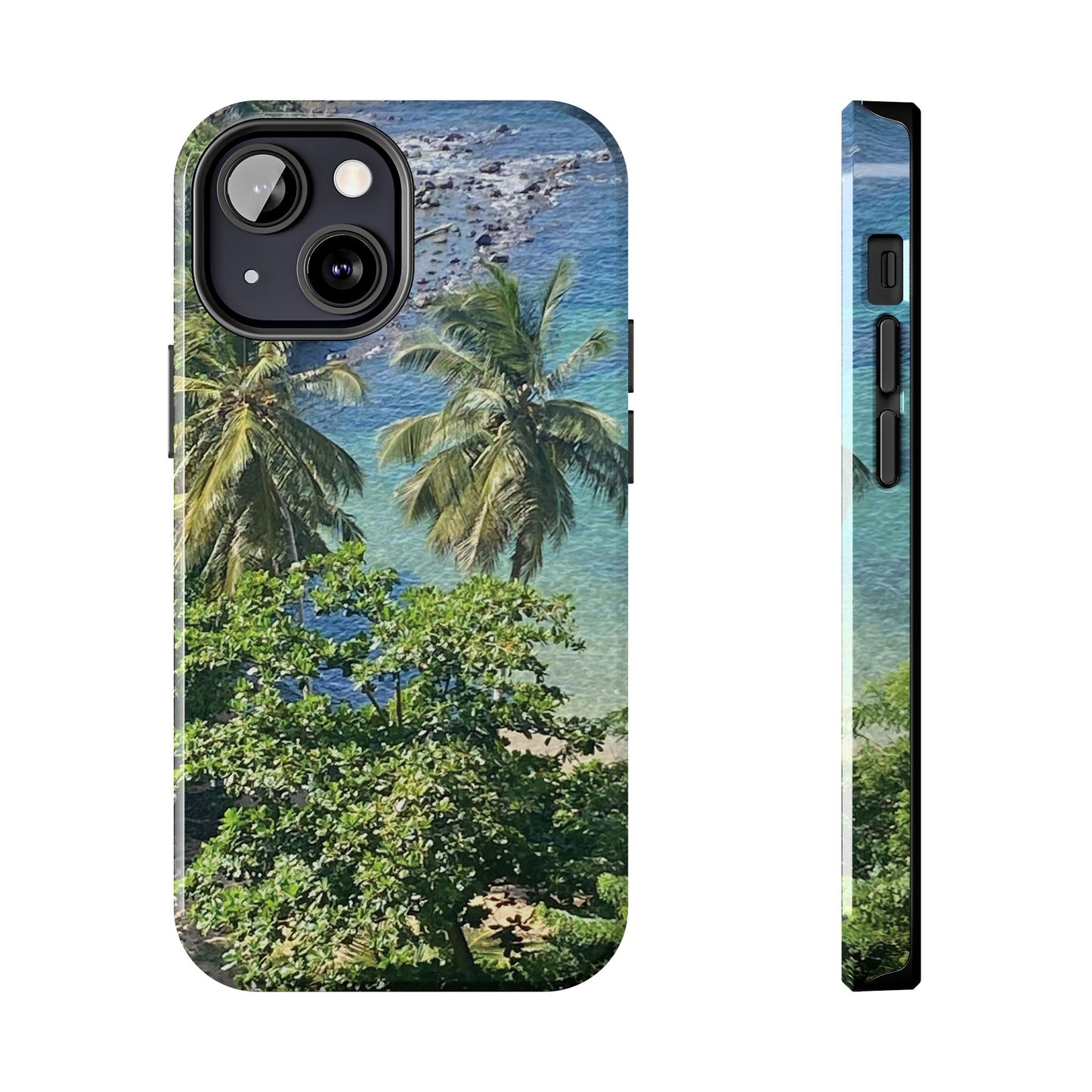 Tough Phone Case - Tropical Summer Vibes, Gift for Travelers and Nature Lovers