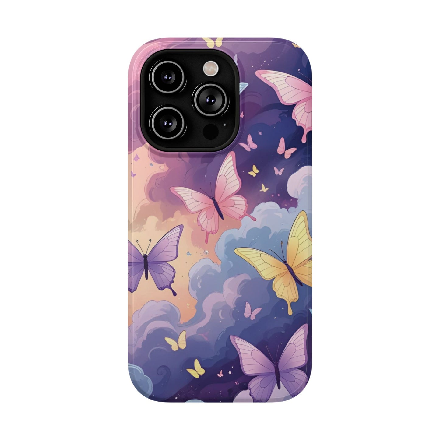 Whimsical Butterfly Phone Case – Nature-Inspired Protection in Vibrant Color