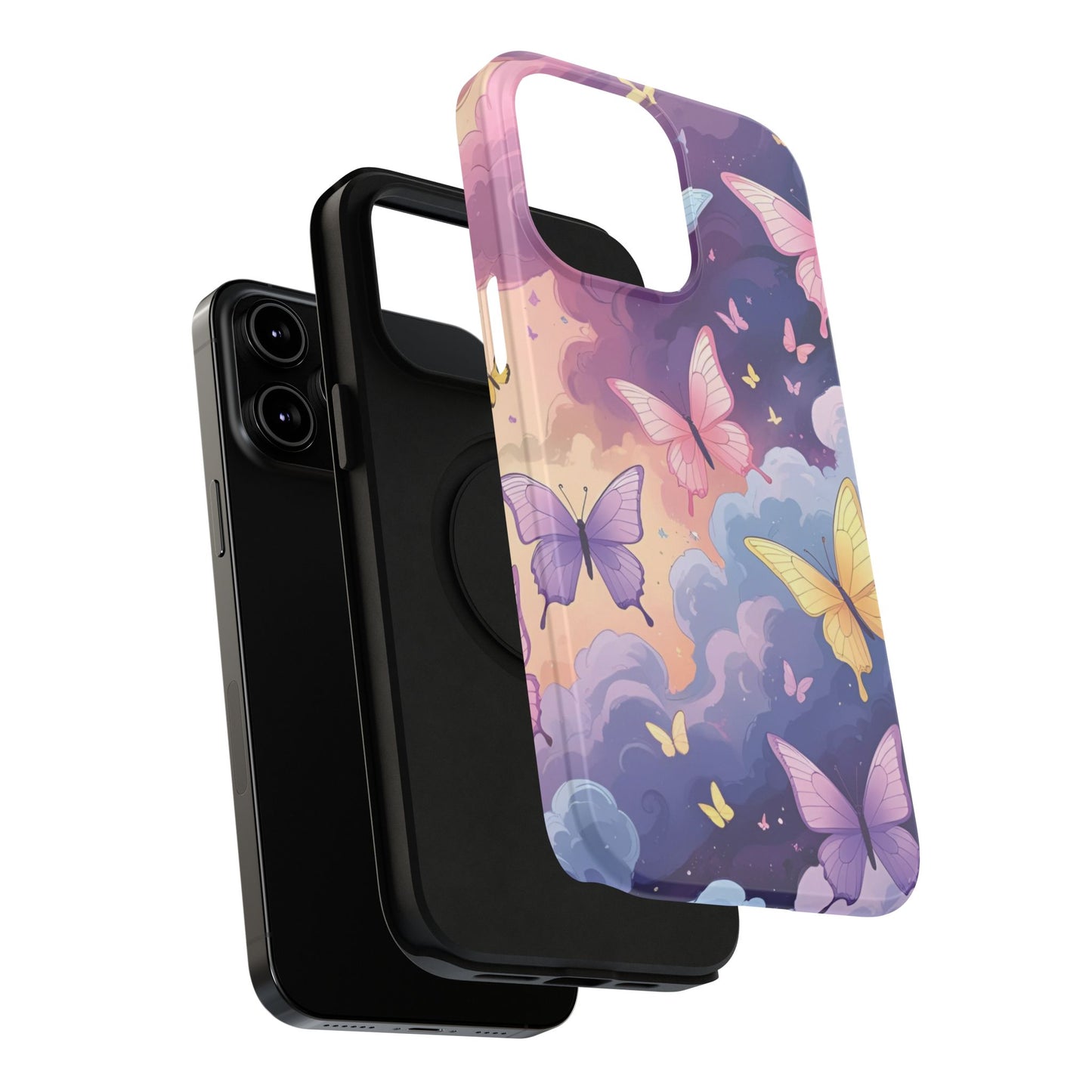 Whimsical Butterfly Phone Case – Nature-Inspired Protection in Vibrant Color