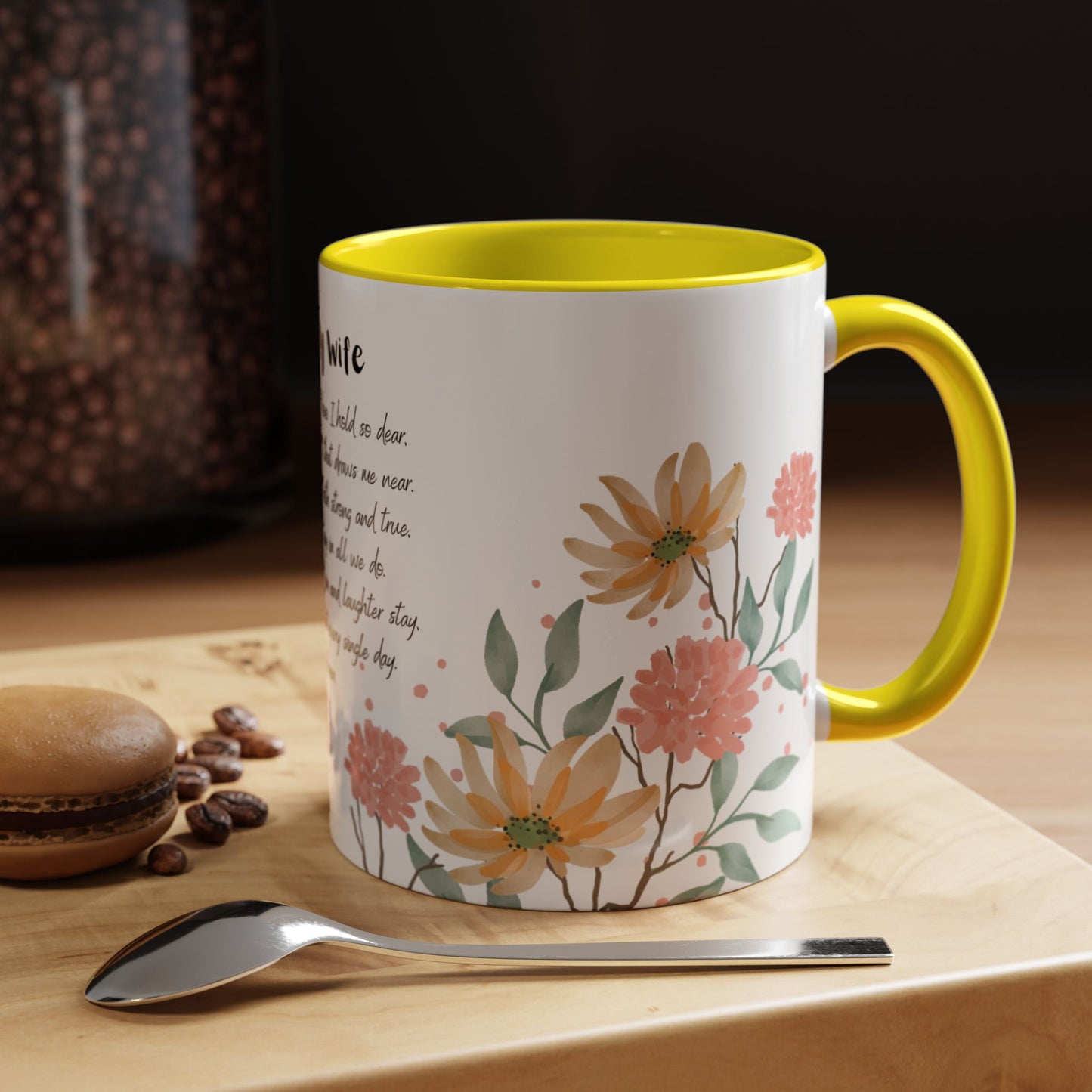 Wife - Love Prayer Coffee Mug, Mother's Day, birthdays, any occasion – 11 oz & 15 oz