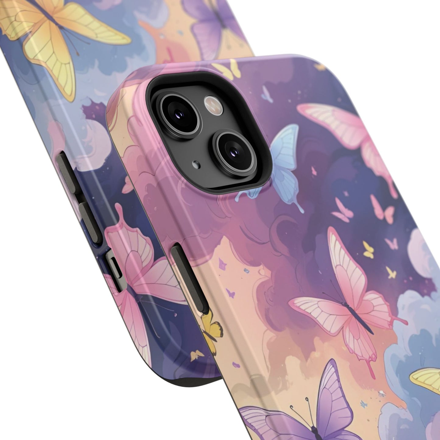 Whimsical Butterfly Phone Case – Nature-Inspired Protection in Vibrant Color