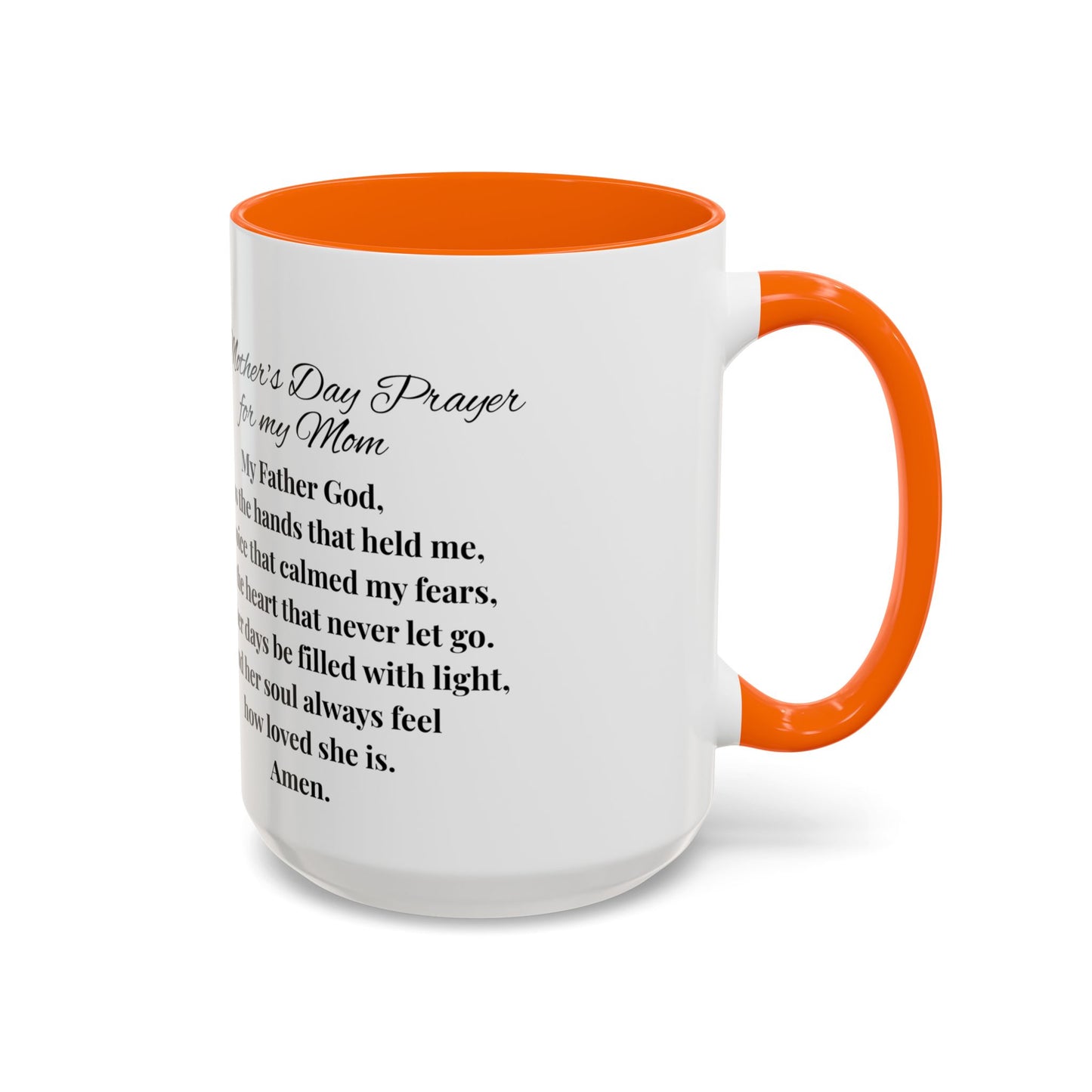 Mom Mother's Day Prayer Mug- African/American/Caribbean Mother's Day Prayer Coffee Mug, Inspirational