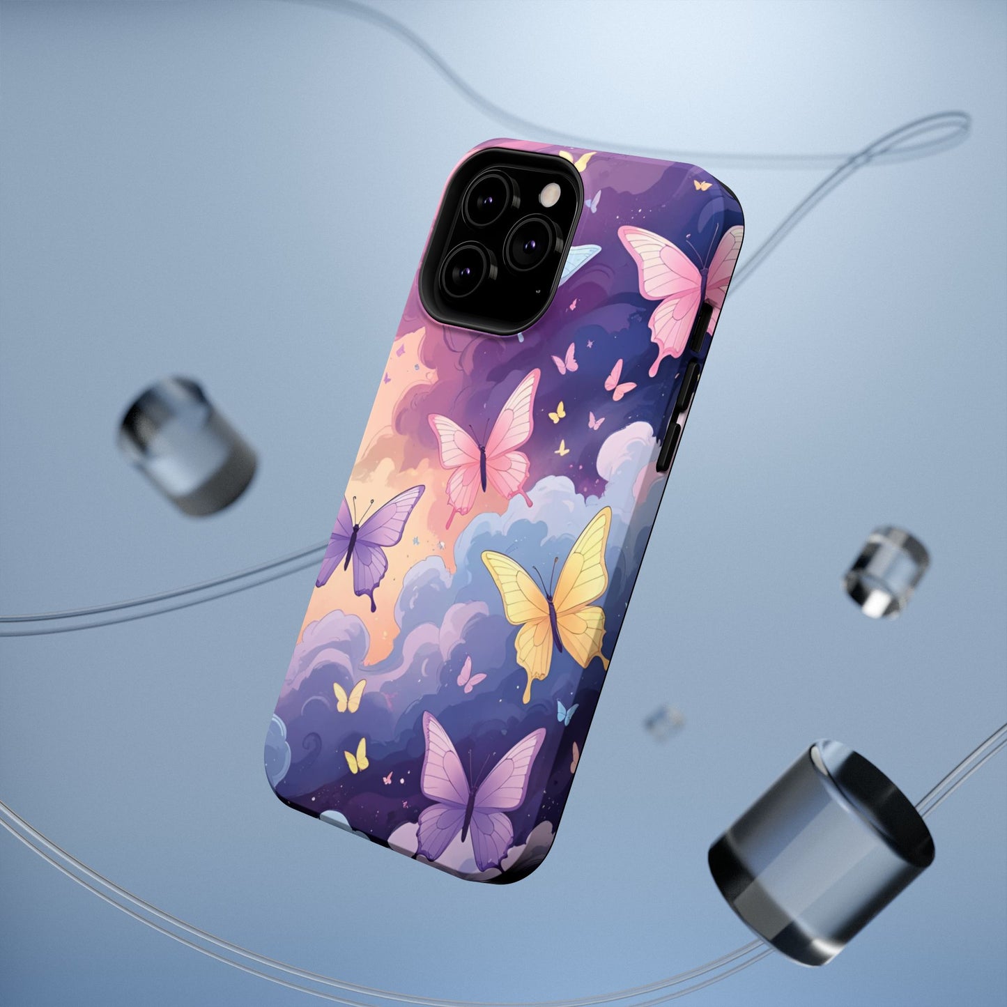 Whimsical Butterfly Phone Case – Nature-Inspired Protection in Vibrant Color