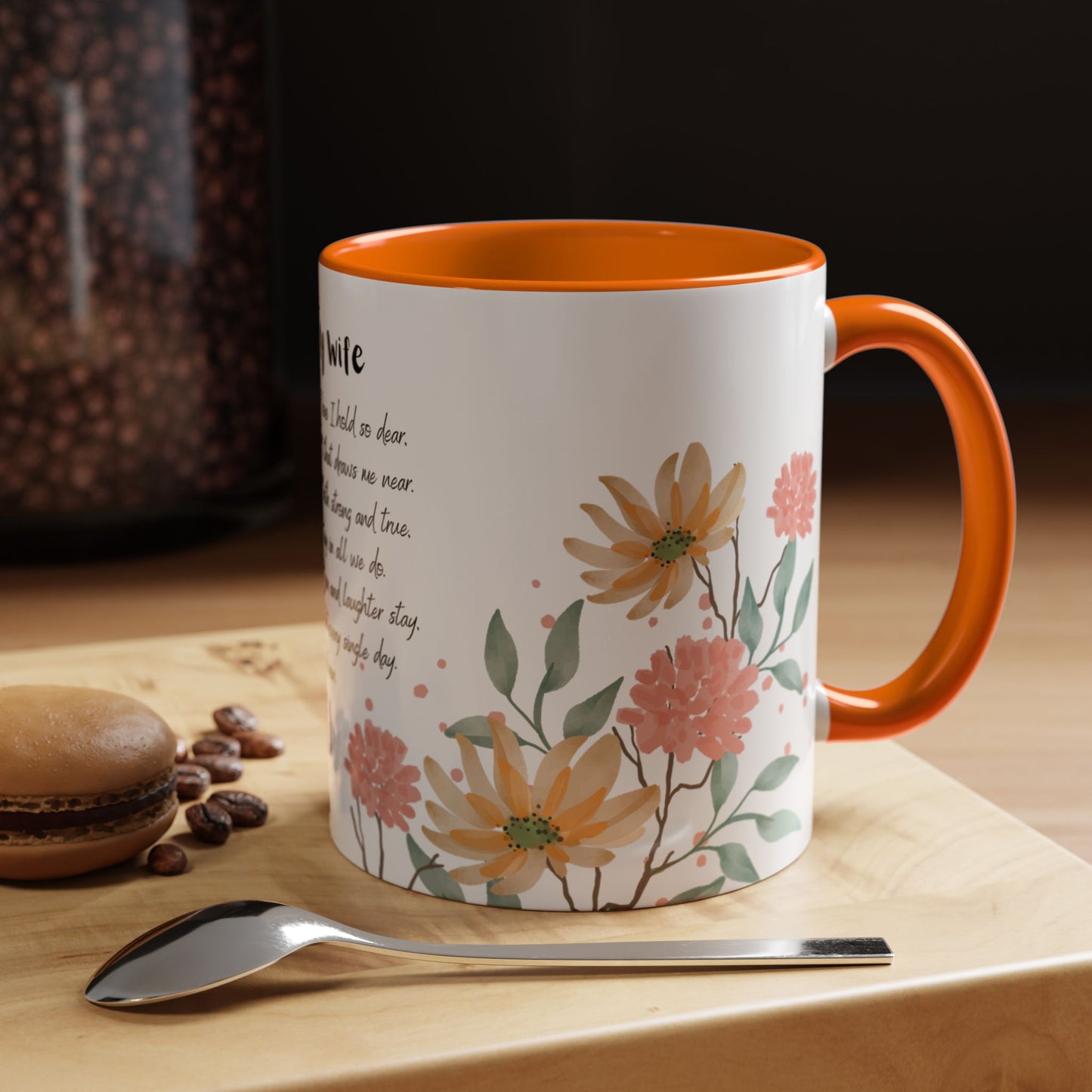 Wife - Love Prayer Coffee Mug, Mother's Day, birthdays, any occasion – 11 oz & 15 oz