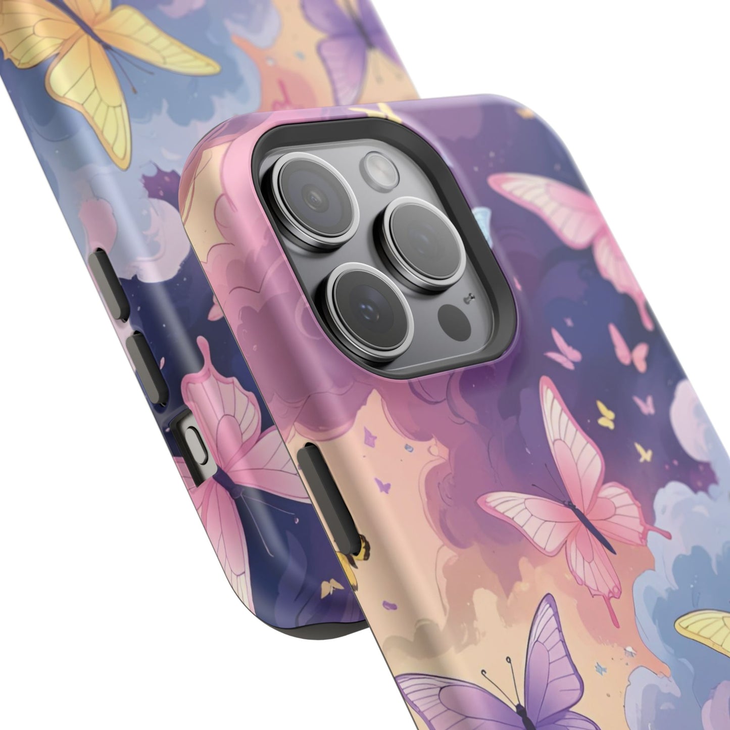 Whimsical Butterfly Phone Case – Nature-Inspired Protection in Vibrant Color