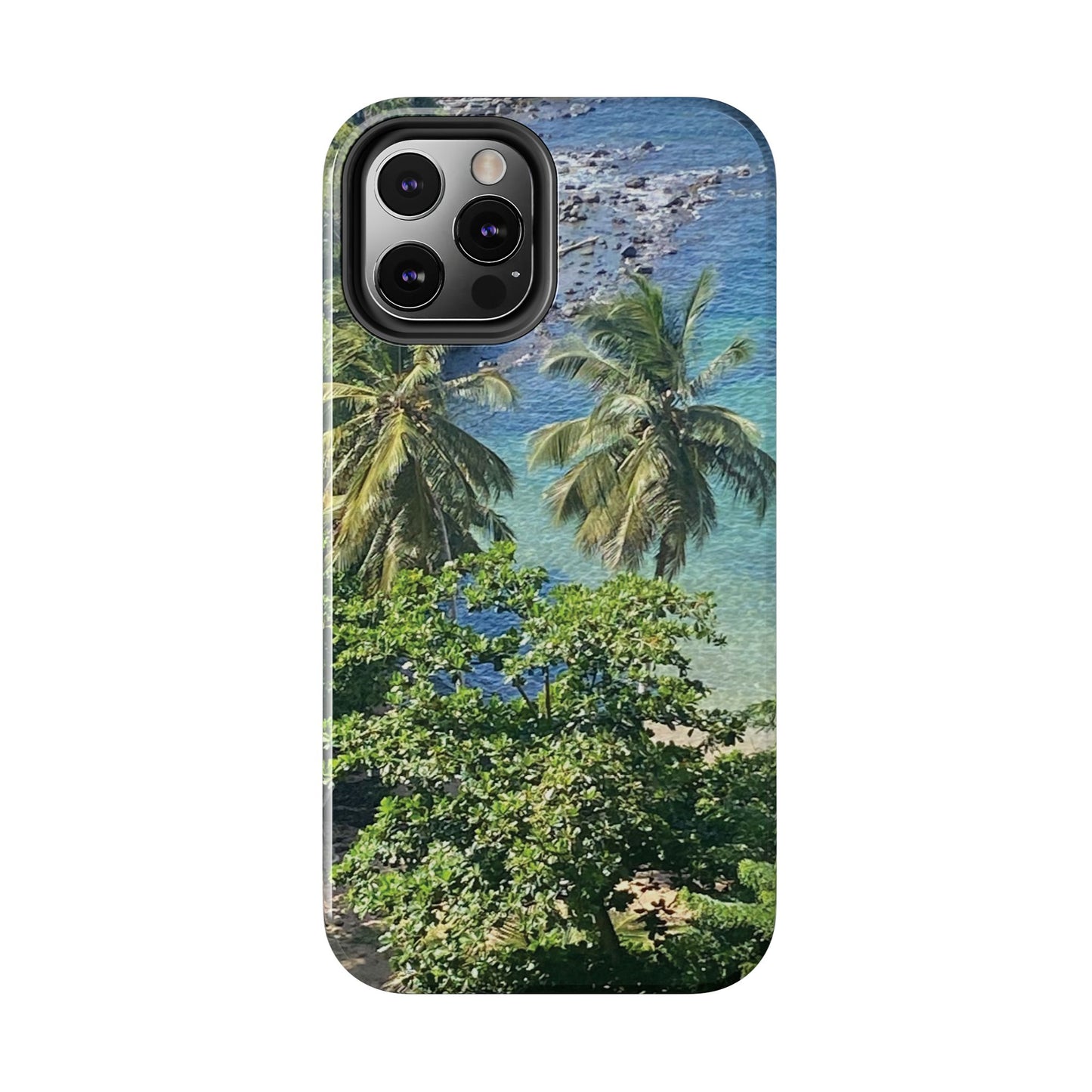 Tough Phone Case - Tropical Summer Vibes, Gift for Travelers and Nature Lovers
