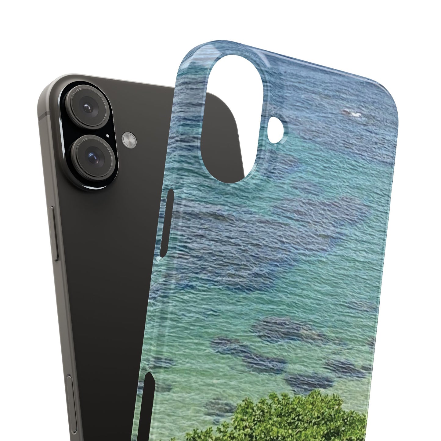 iPhone cases - Coastal Vibes Slim Phone Case