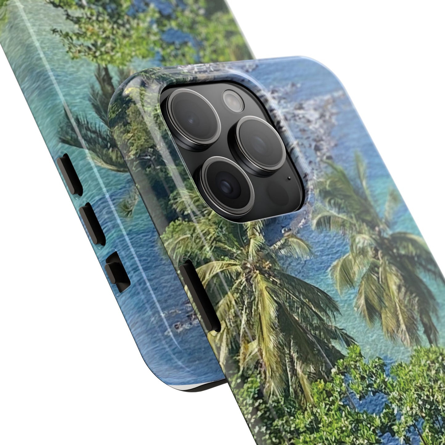 Tough Phone Case - Tropical Summer Vibes, Gift for Travelers and Nature Lovers