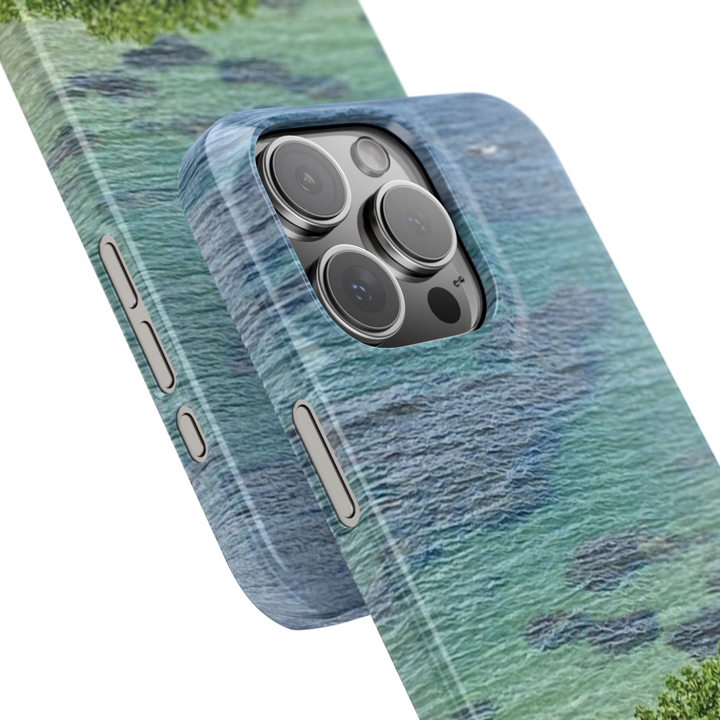 iPhone cases - Coastal Vibes Slim Phone Case