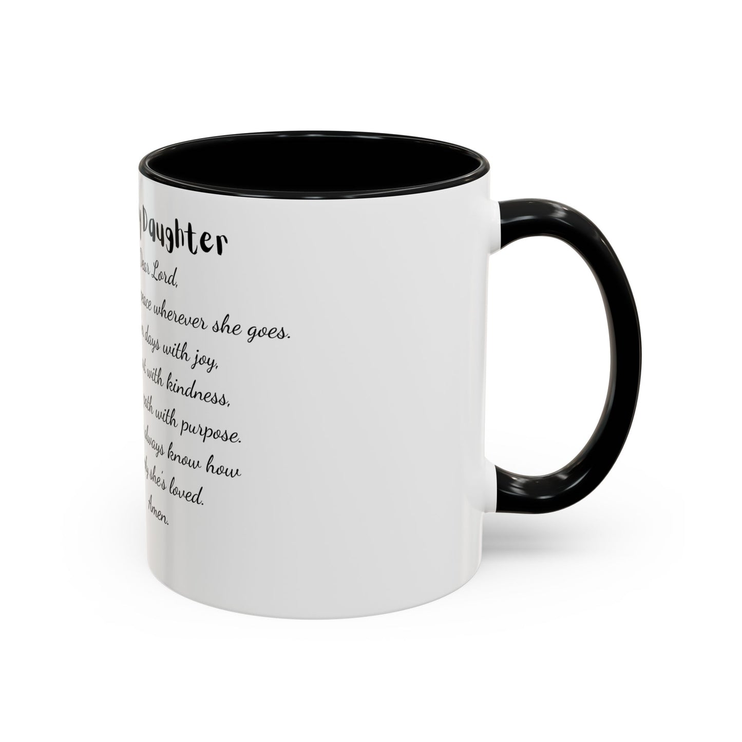 My Daughter African/American/Caribbean Prayer Coffee Mug, Mother's Day, Birthday or any occasion - 11 & 15oz
