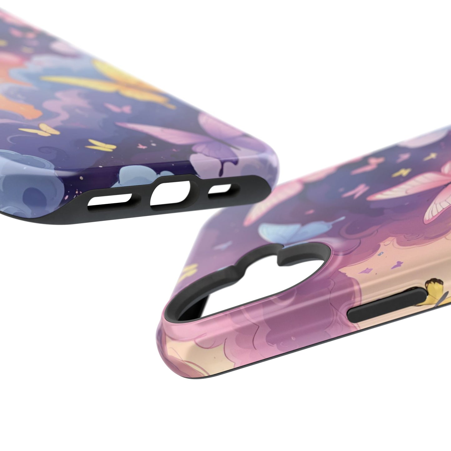 Whimsical Butterfly Phone Case – Nature-Inspired Protection in Vibrant Color
