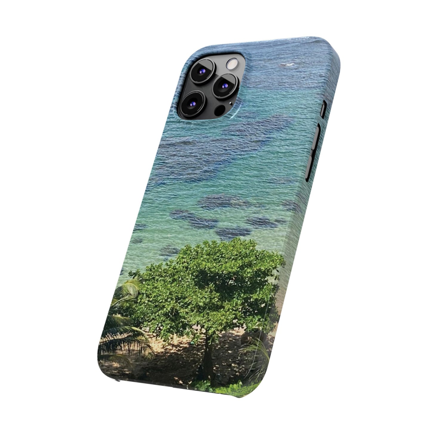 iPhone cases - Coastal Vibes Slim Phone Case