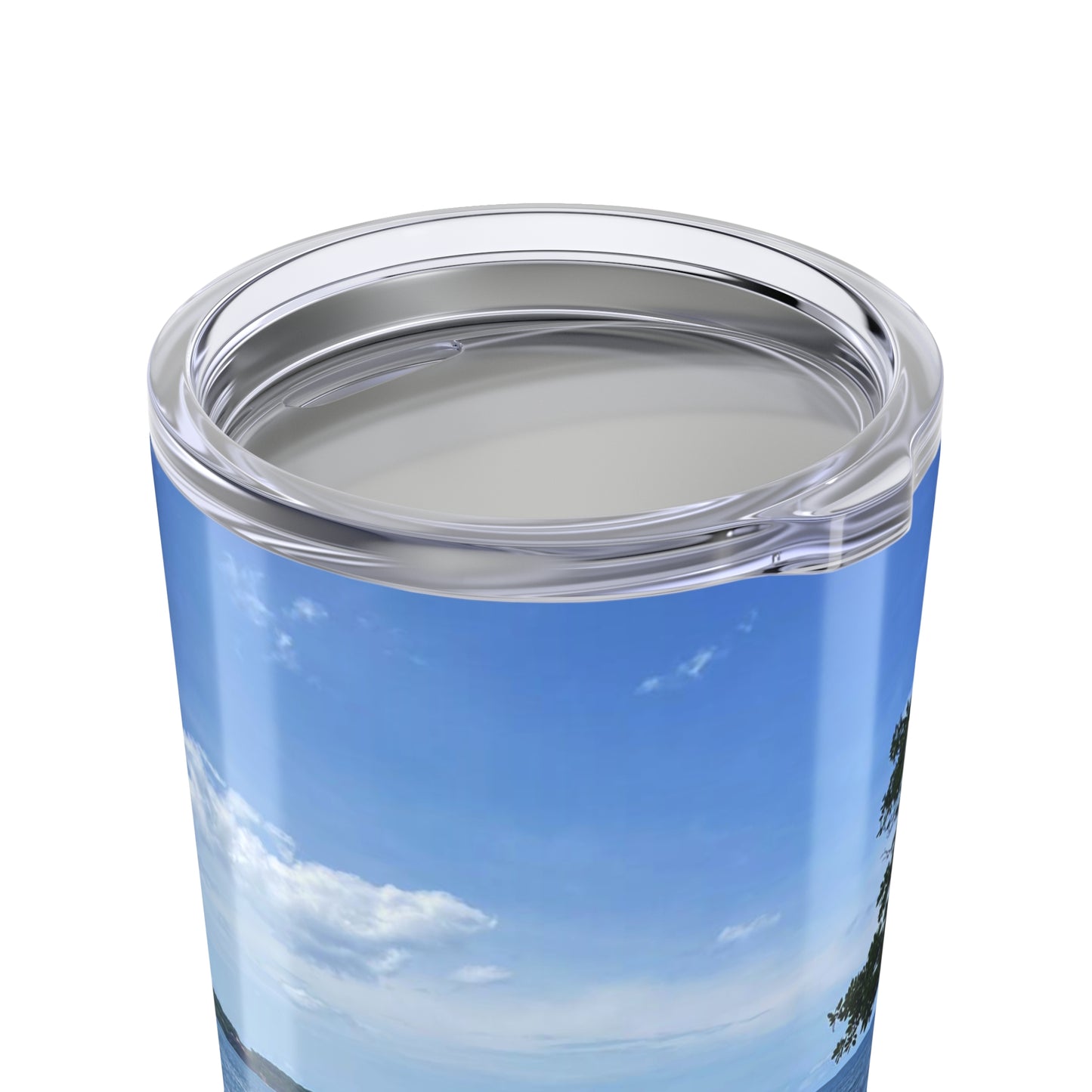 Scenic Nature Tumbler 20oz - Beach Lover Gift, Travel Mug, Reusable Cup, Summer Vibes
