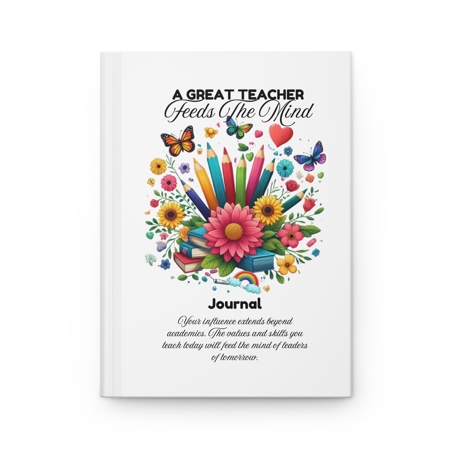 A Great Teacher Feeds The Mind Journal