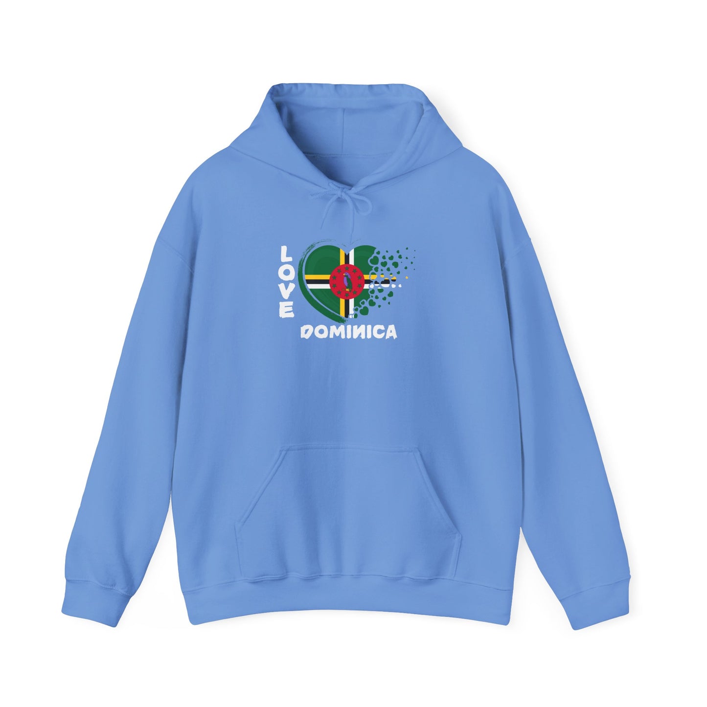 Love Dominica Hoodie - Unisex, Souvenir, Birthday, Christmas, Family