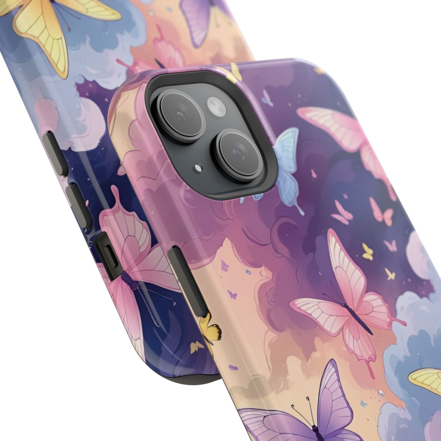 Whimsical Butterfly Phone Case – Nature-Inspired Protection in Vibrant Color