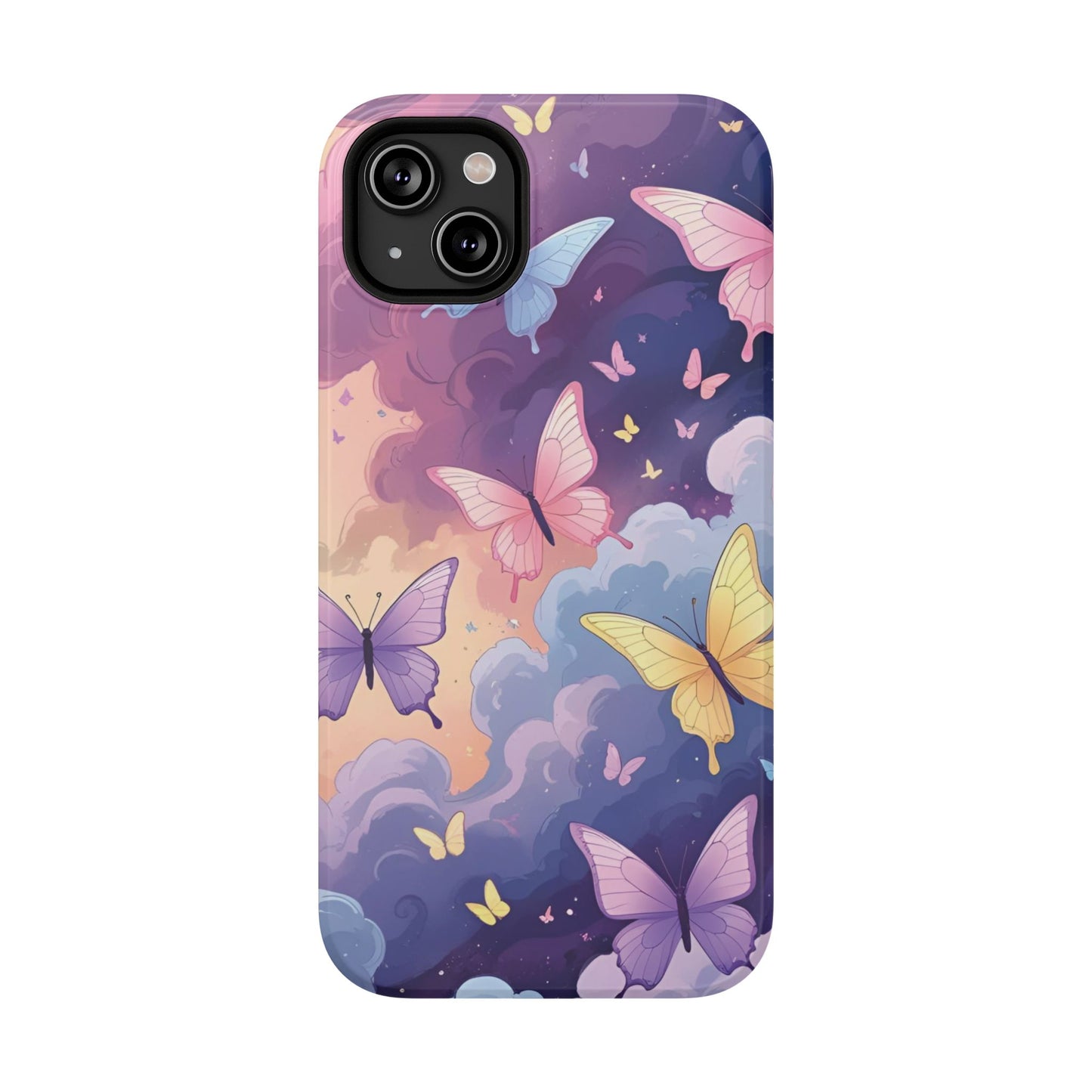 Whimsical Butterfly Phone Case – Nature-Inspired Protection in Vibrant Color
