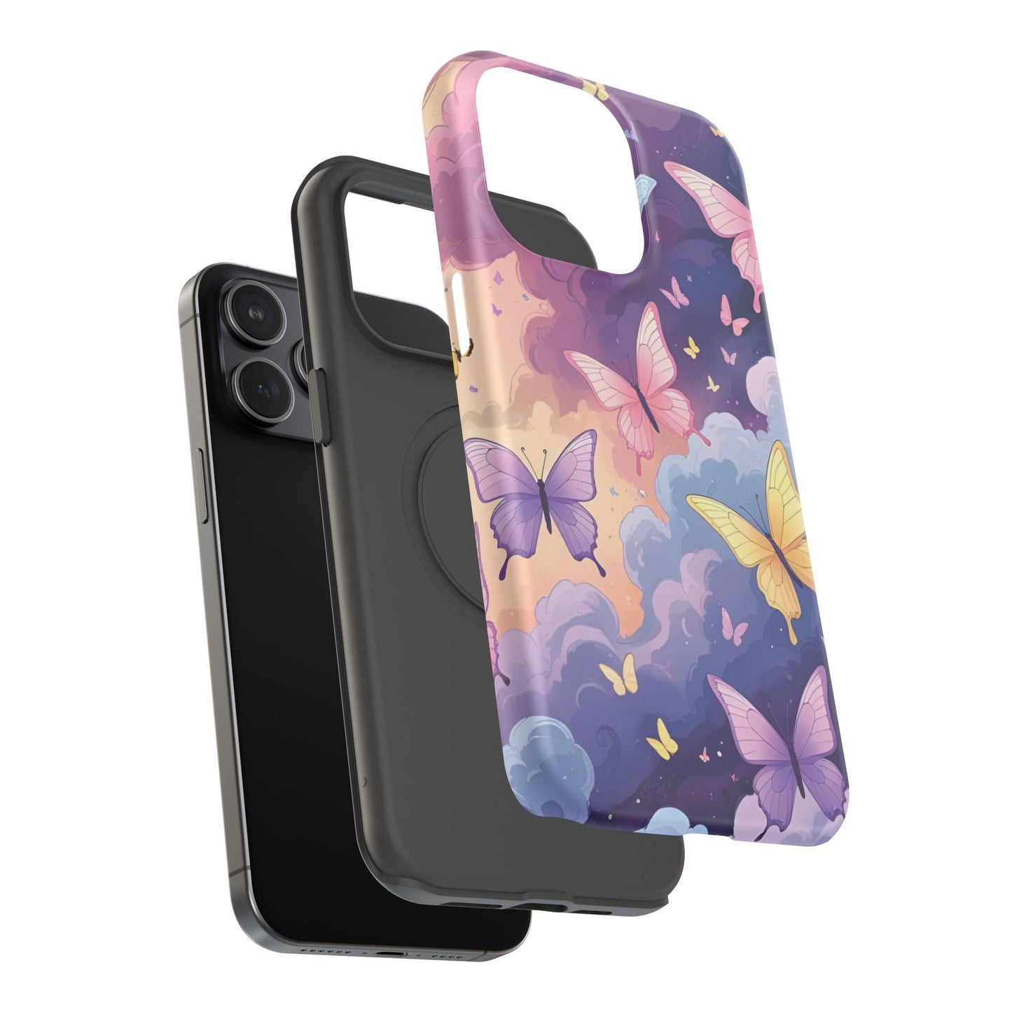 Whimsical Butterfly Phone Case – Nature-Inspired Protection in Vibrant Color
