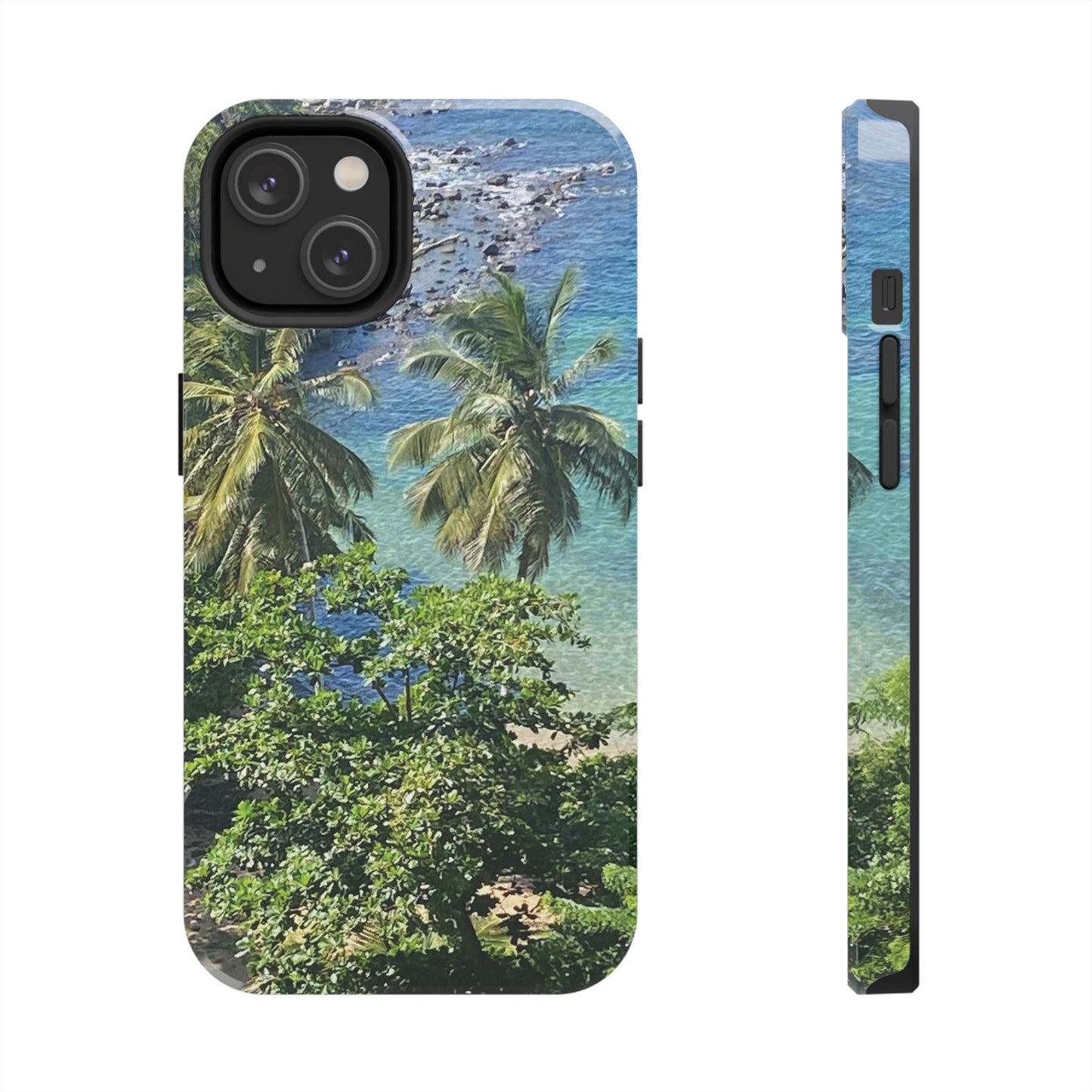 Tough Phone Case - Tropical Summer Vibes, Gift for Travelers and Nature Lovers