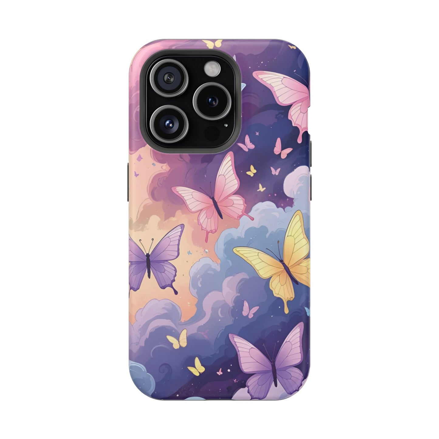 Whimsical Butterfly Phone Case – Nature-Inspired Protection in Vibrant Color
