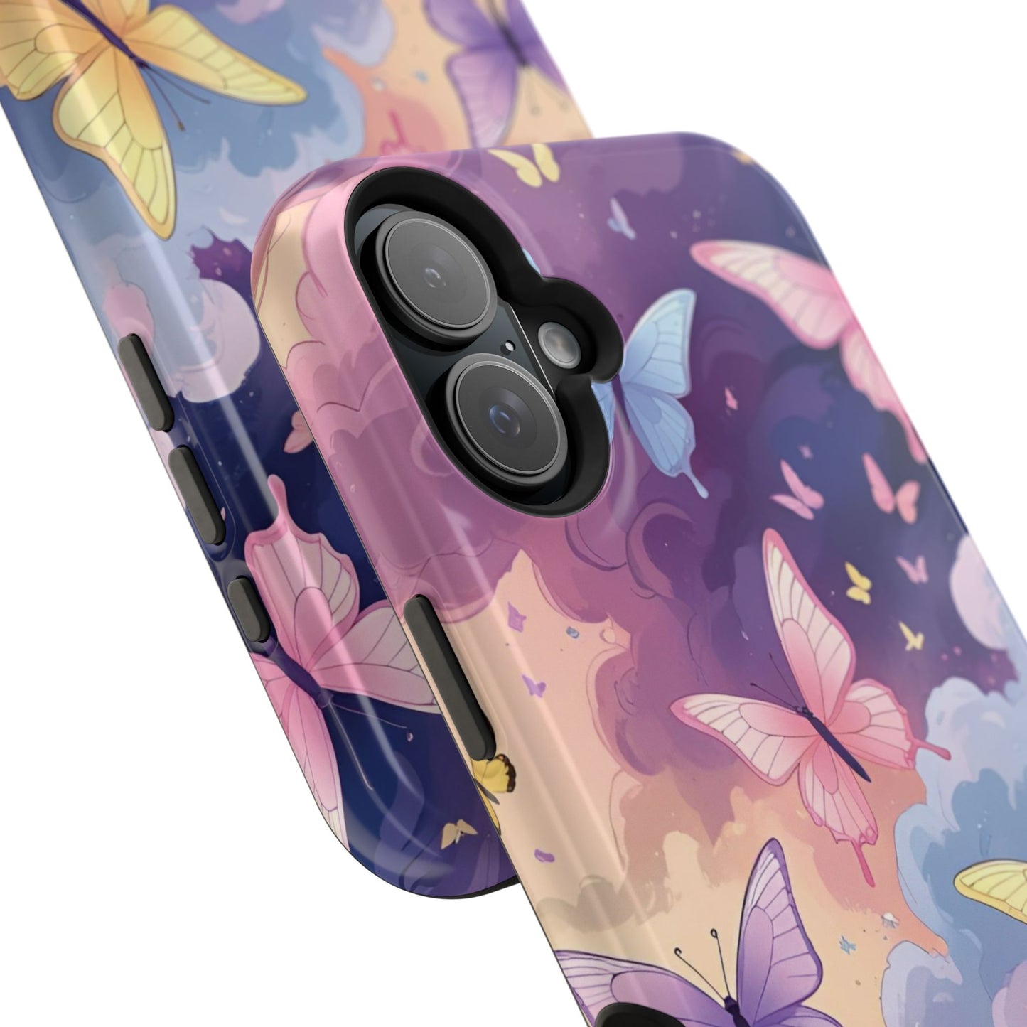 Whimsical Butterfly Phone Case – Nature-Inspired Protection in Vibrant Color