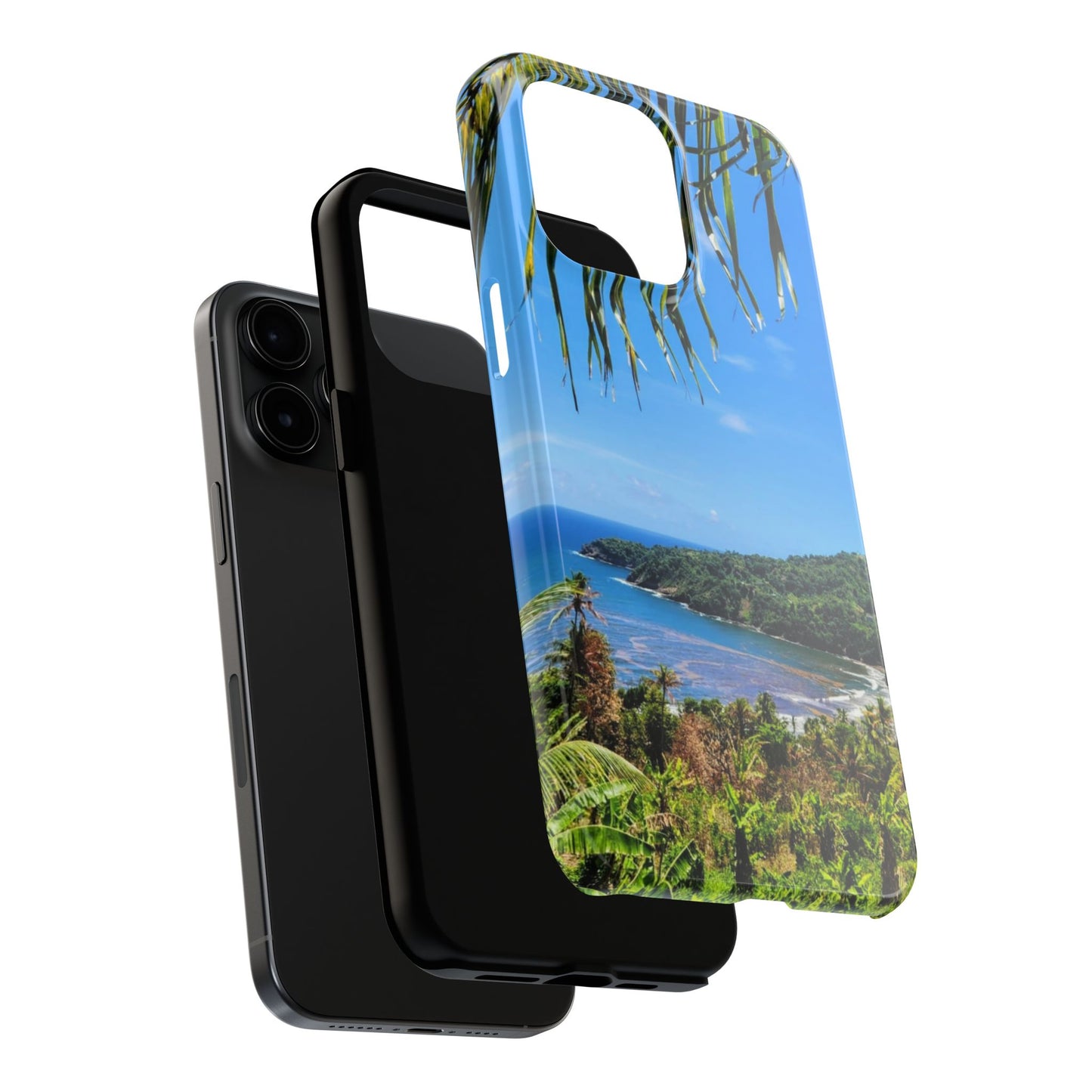 Nature-inspired tropical iphone and Samsung phone cases perfect for summer. Ideal for beach trips, vacations,