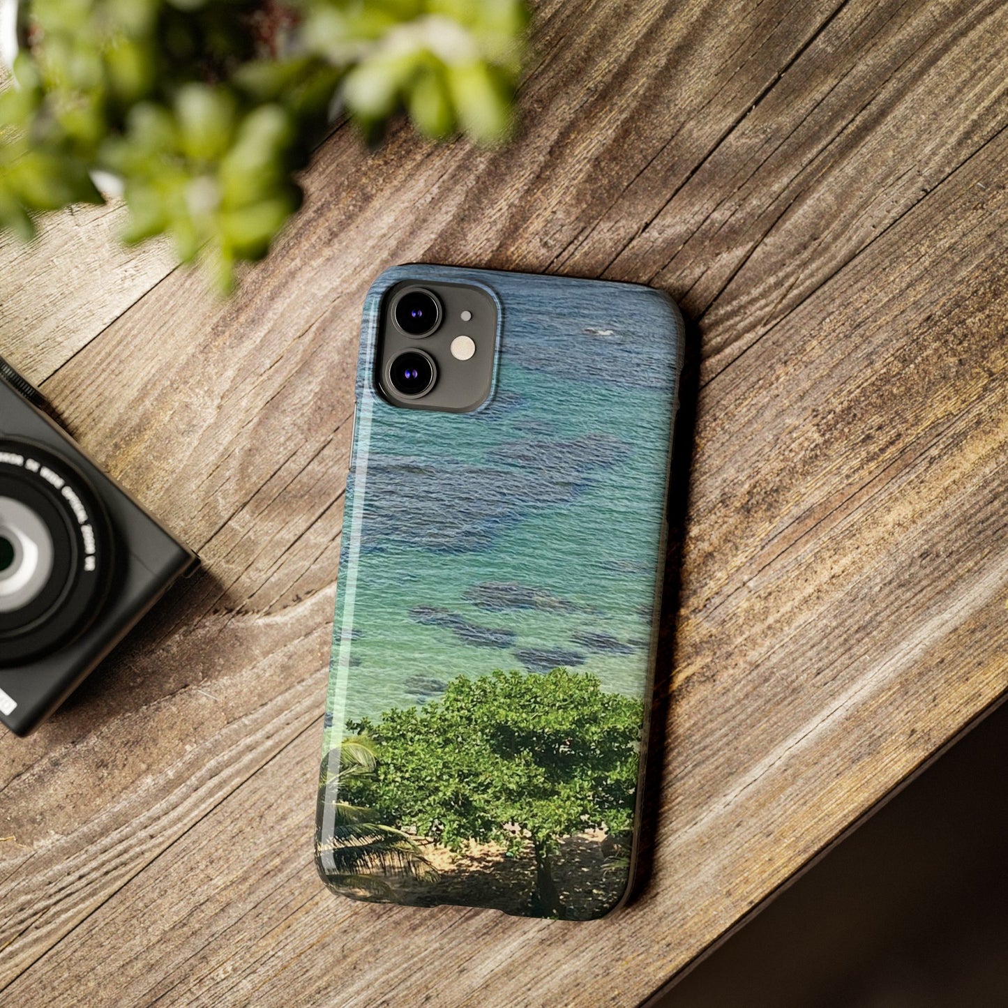 iPhone cases - Coastal Vibes Slim Phone Case